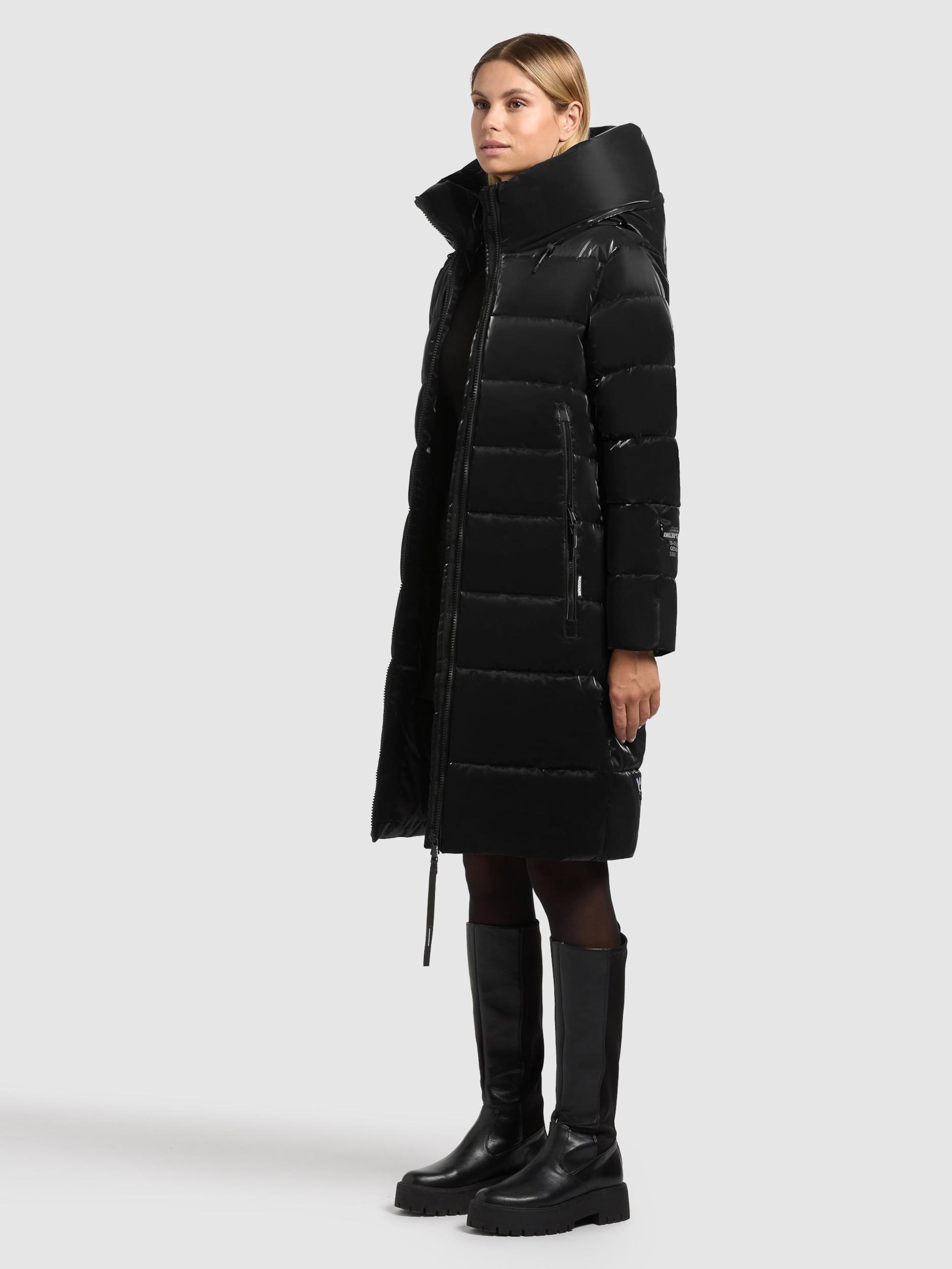 khujo Zimski plašč 'JILIAS6' črna