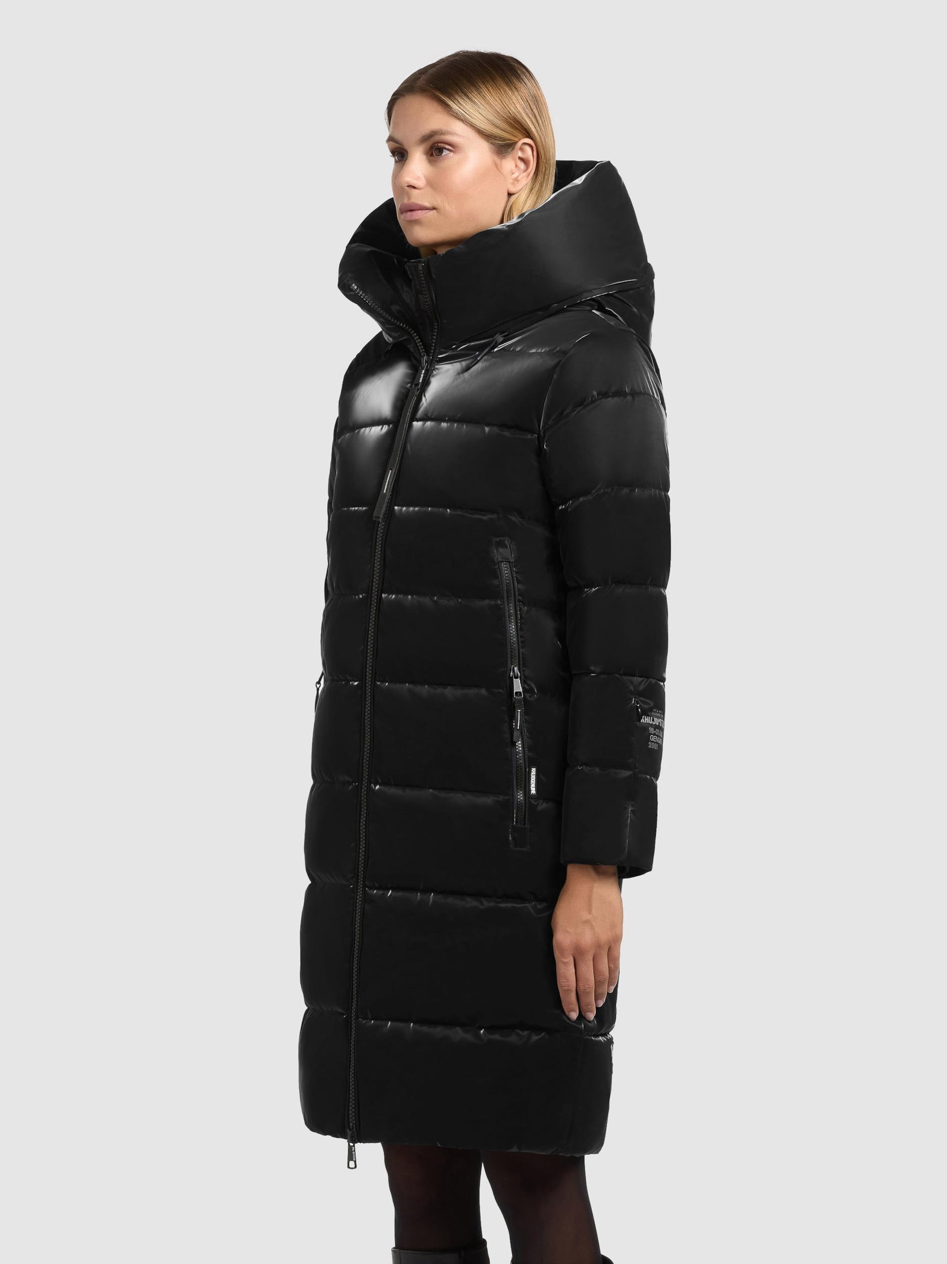 khujo Zimski plašč 'JILIAS6' črna