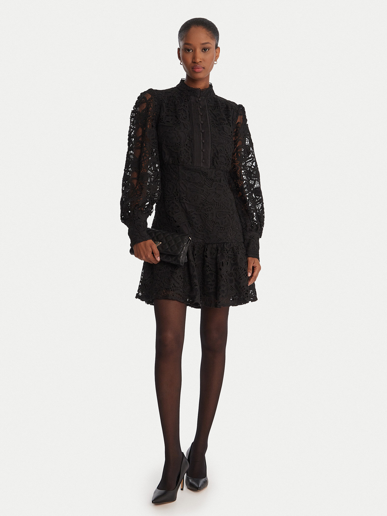 Cocktail obleka Bardot