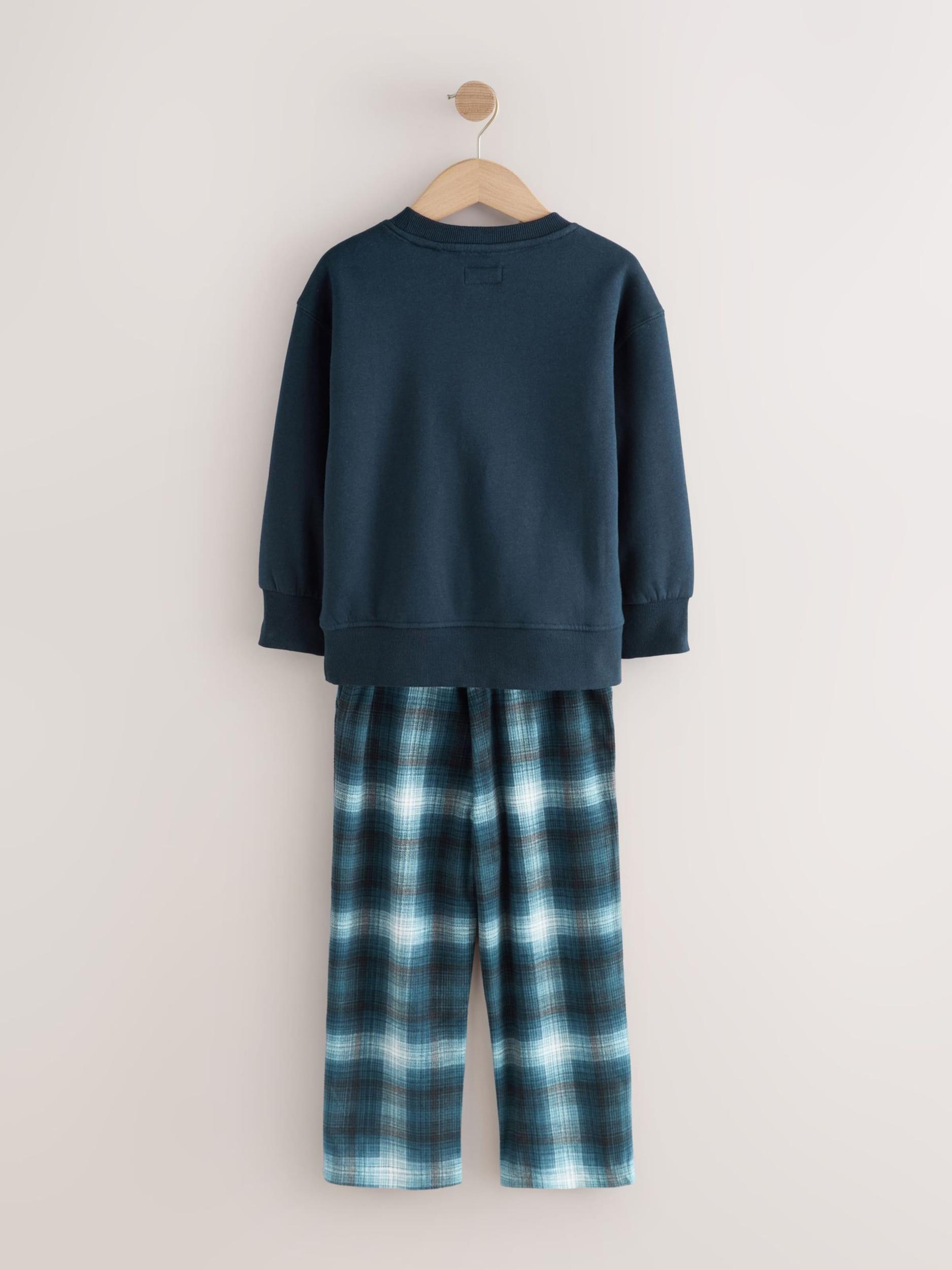 Next Pižama mornarska / nebeško modra