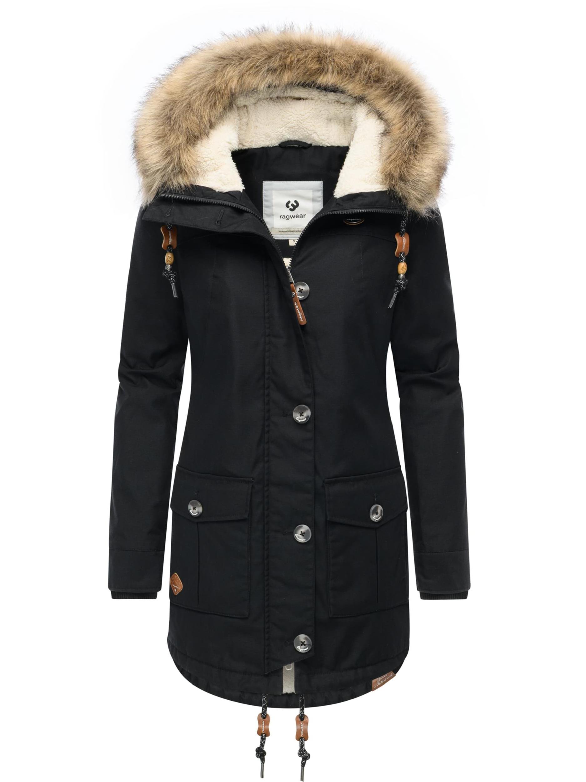 Ragwear Zimska jakna 'YOUMODO' črna