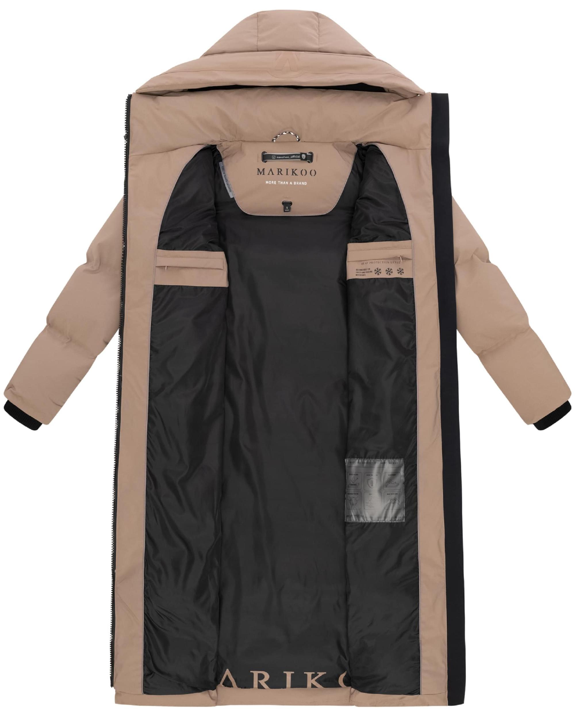 MARIKOO Funkcionalen plašč 'Tikoraa 16' temno siva