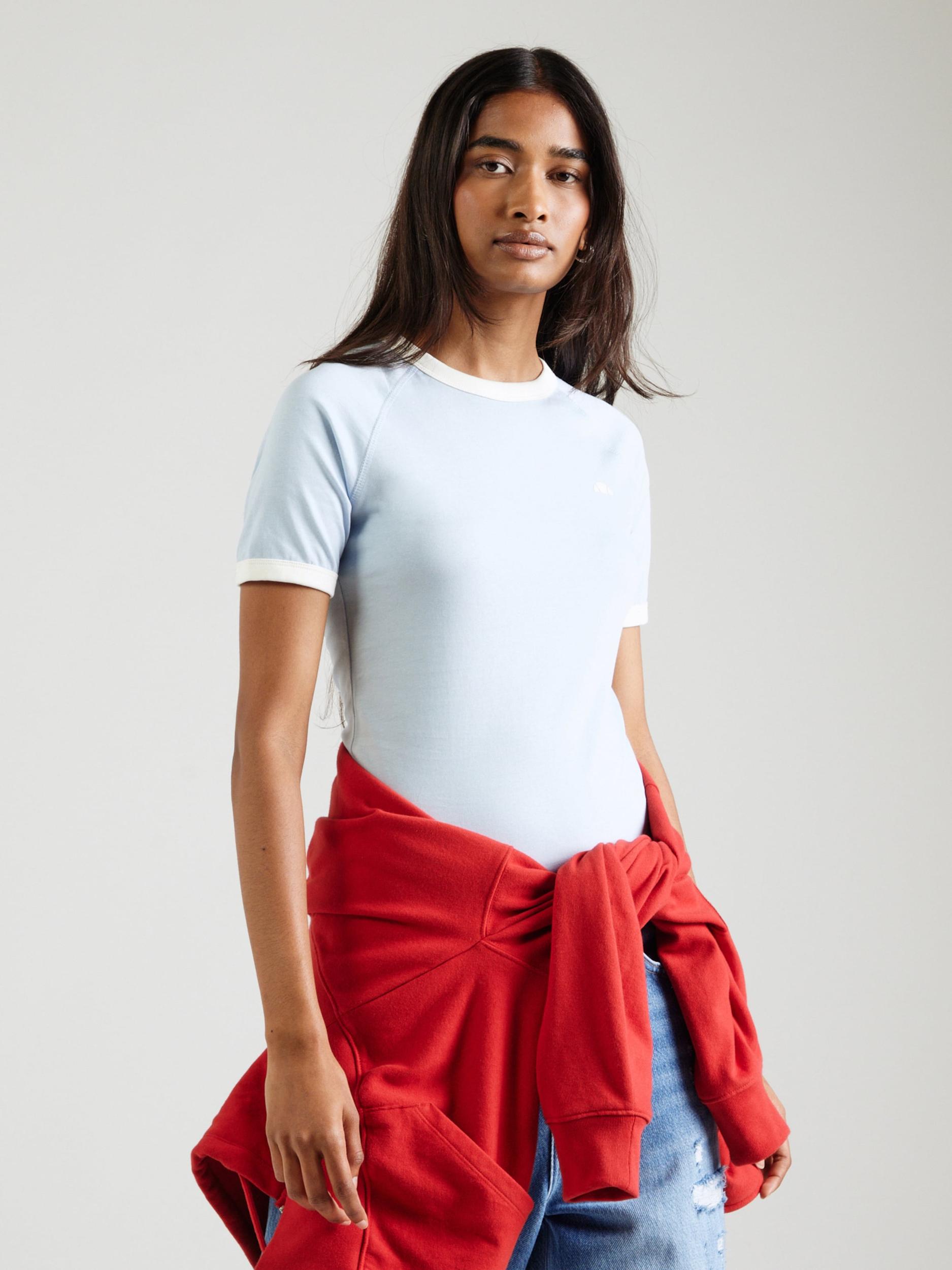 ELLESSE Majica 'Etchemin' svetlo modra / bela