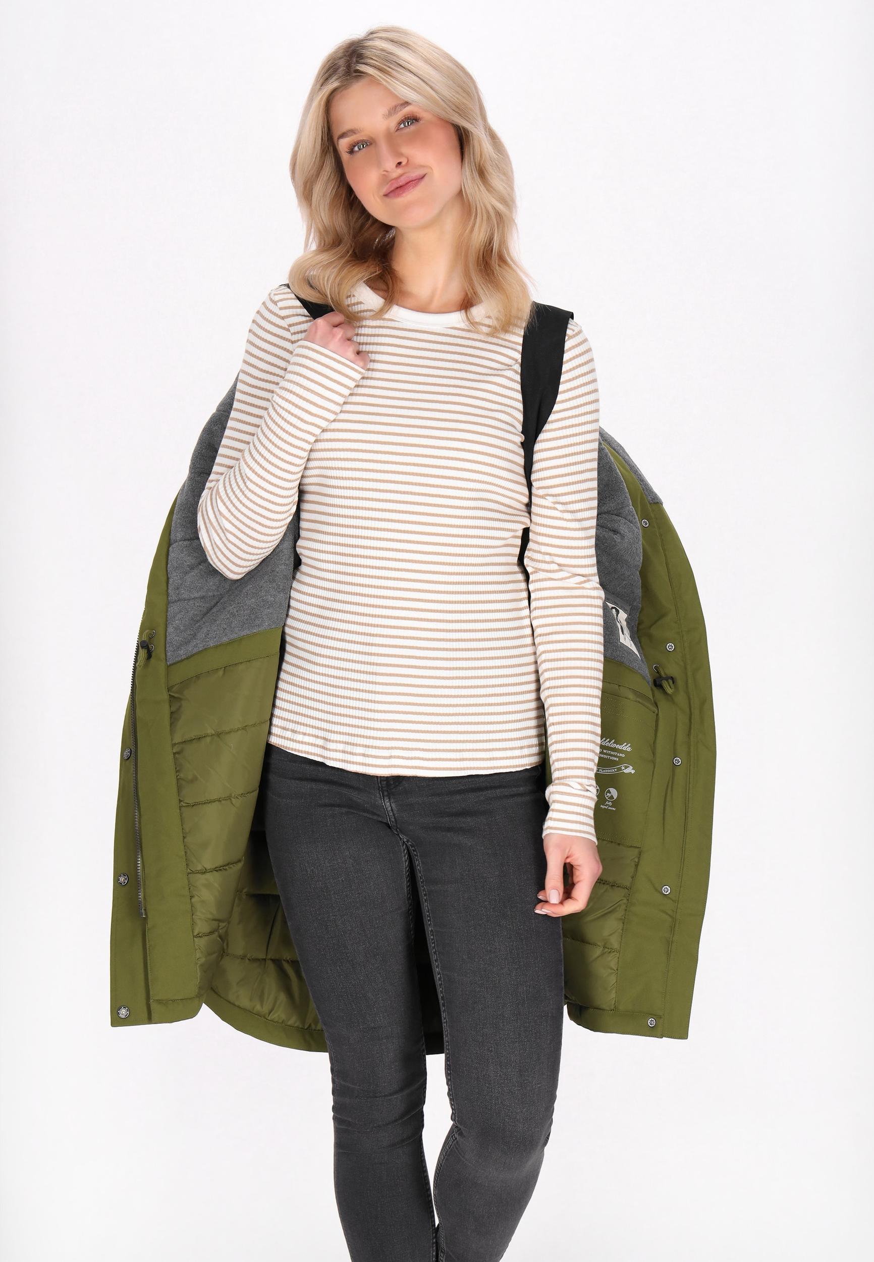 Schmuddelwedda Prehodna jakna oliva