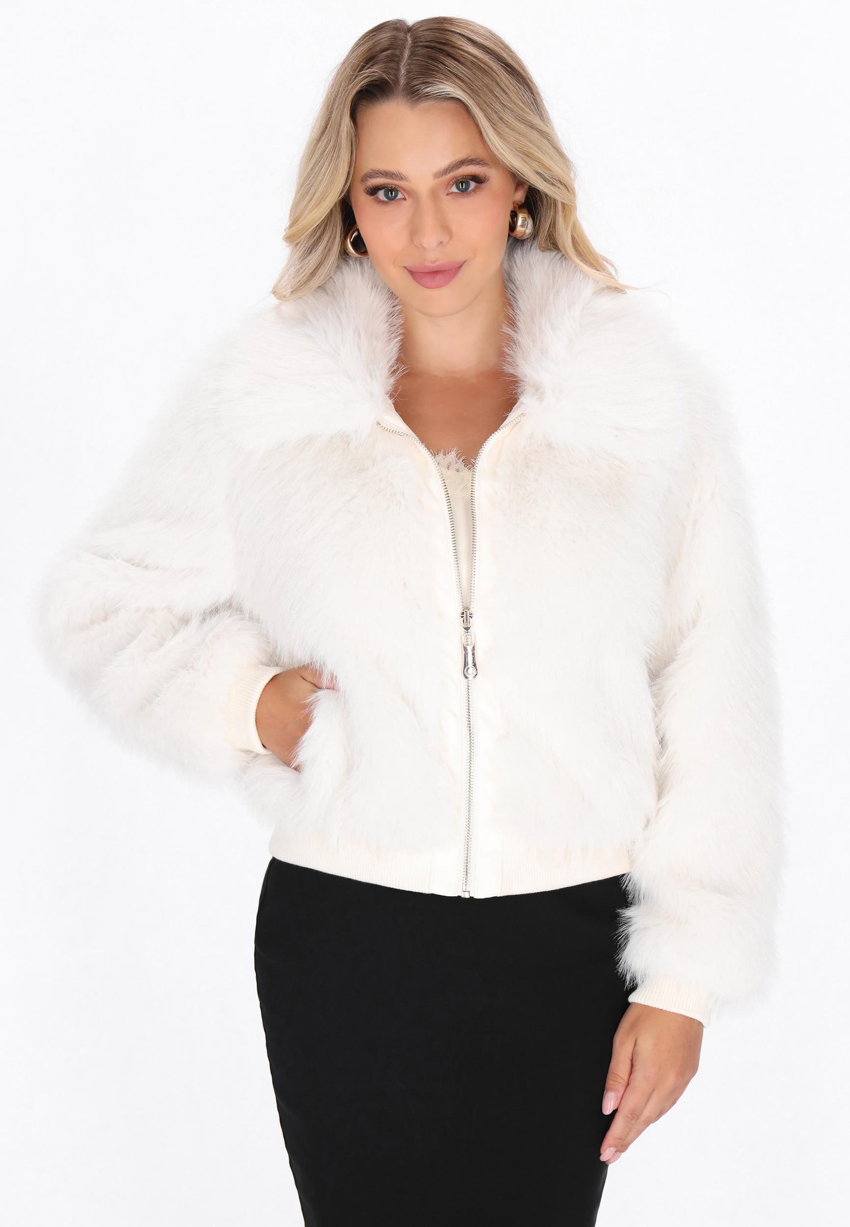 faina Prehodna jakna bela