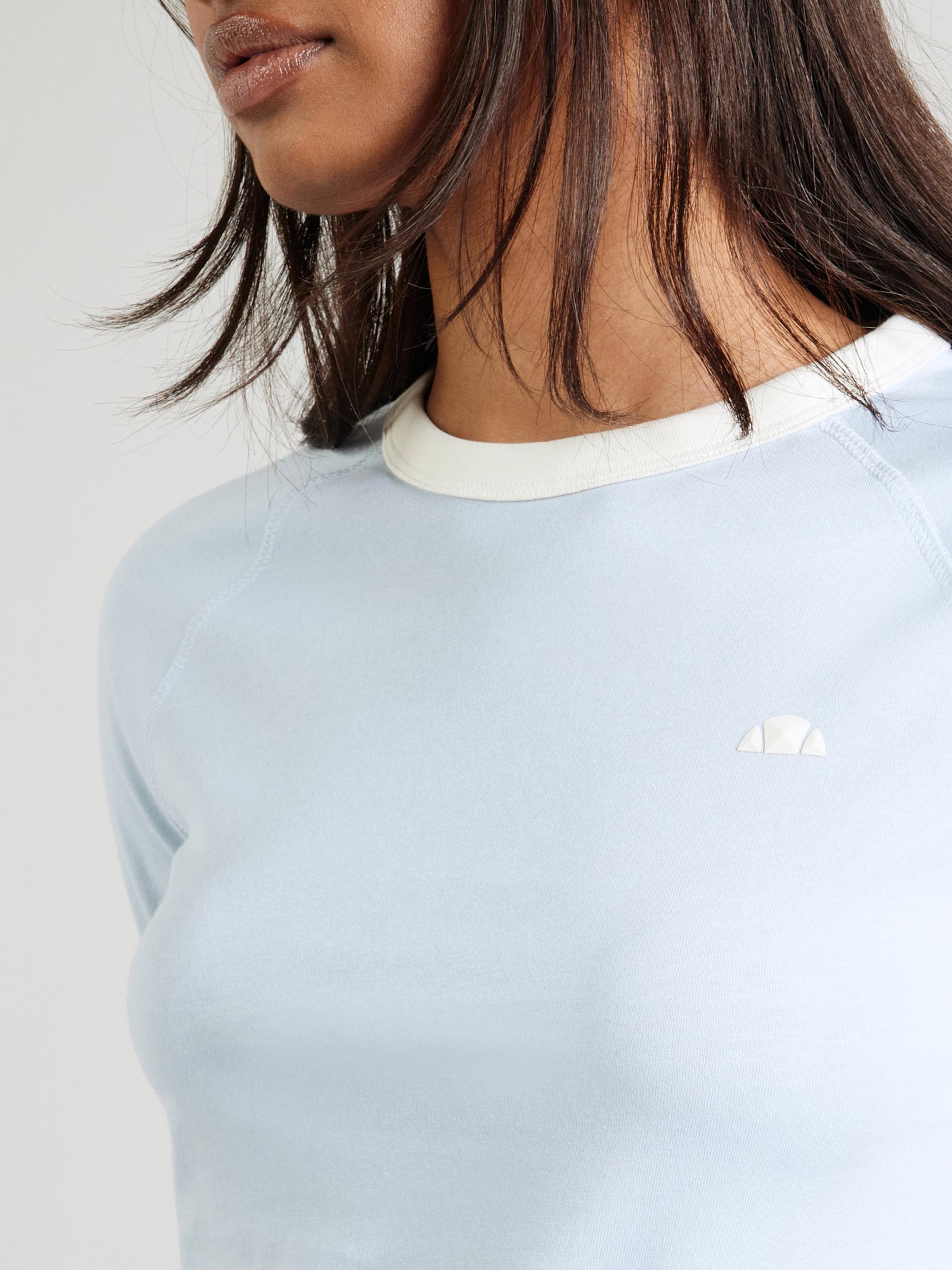 ELLESSE Majica 'Etchemin' svetlo modra / bela