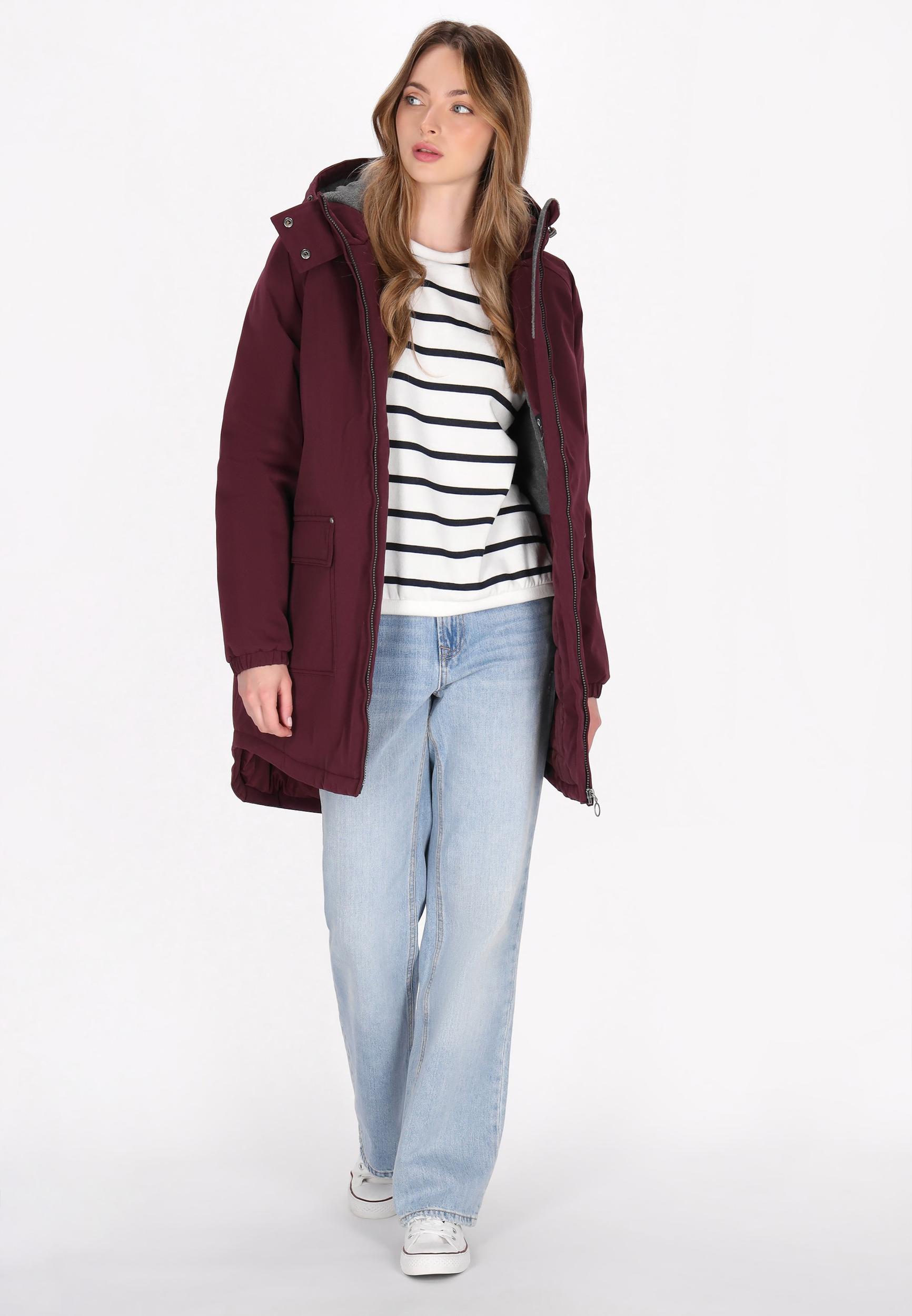 DreiMaster Maritim Funkcionalna jakna burgund