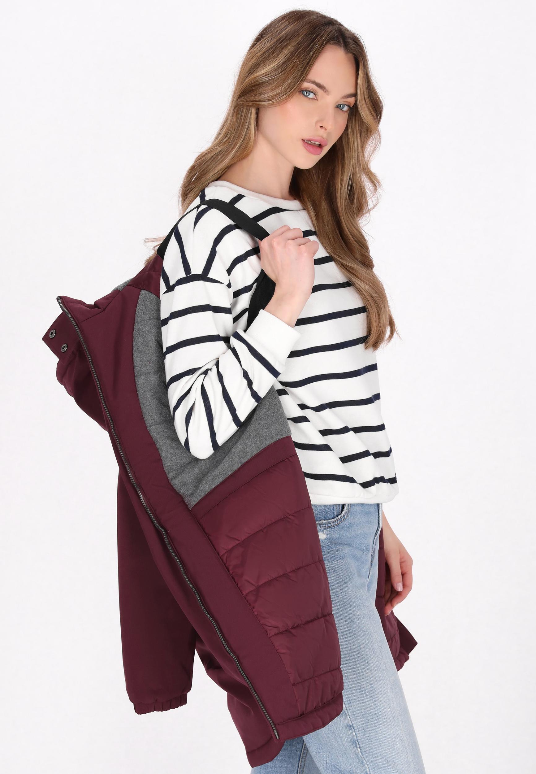 DreiMaster Maritim Funkcionalna jakna burgund