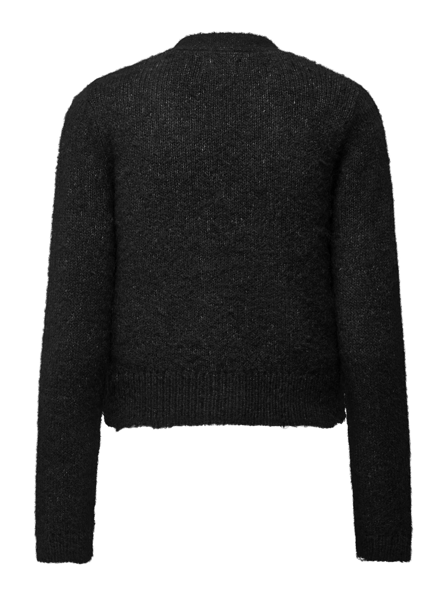 ONLY Pletena jopa 'ONLMAGGIE' črna