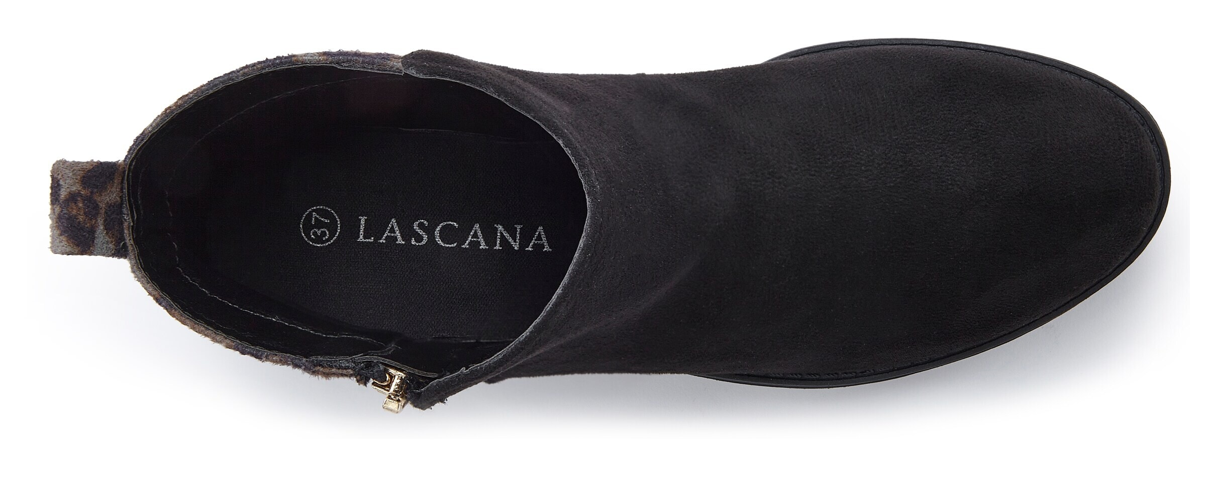 LASCANA Gležnarji rjava / siva / črna