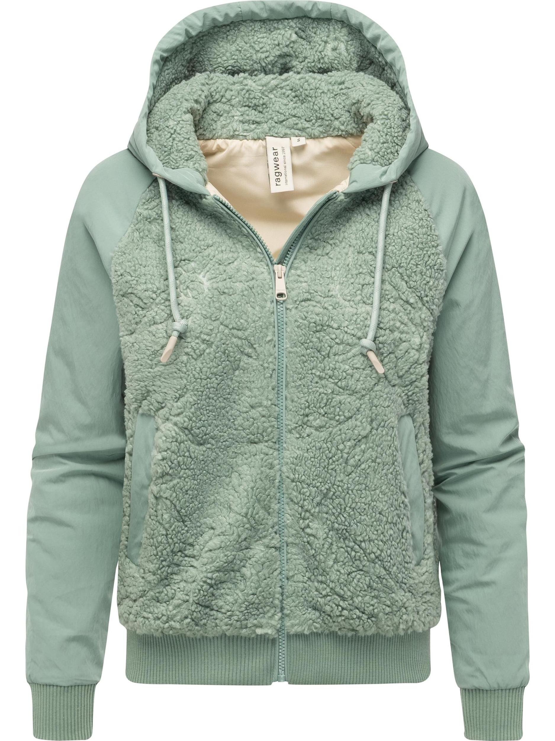 Ragwear Prehodna jakna 'Talianita' pastelno zelena