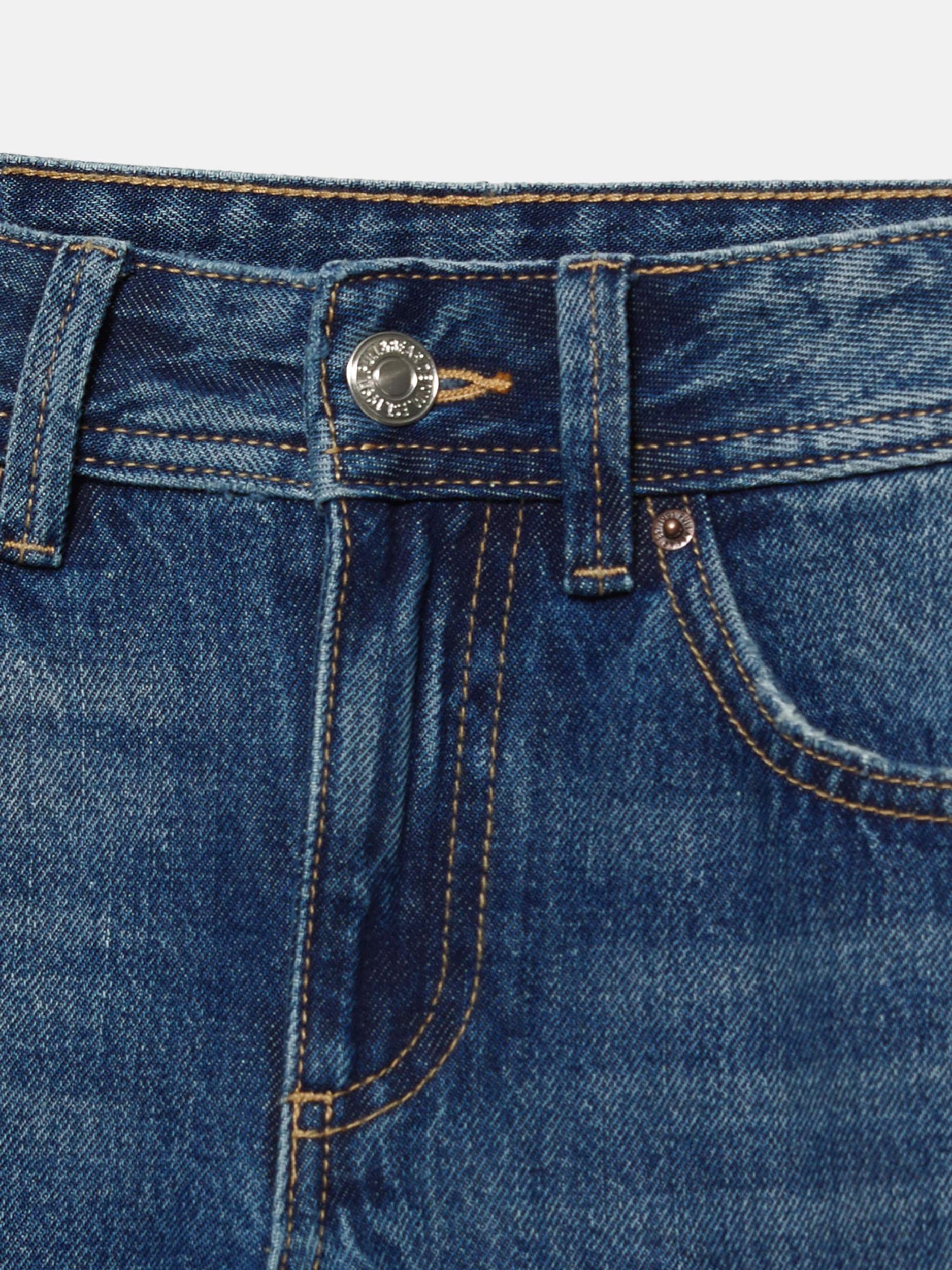 Pull&Bear Kavbojke temno modra