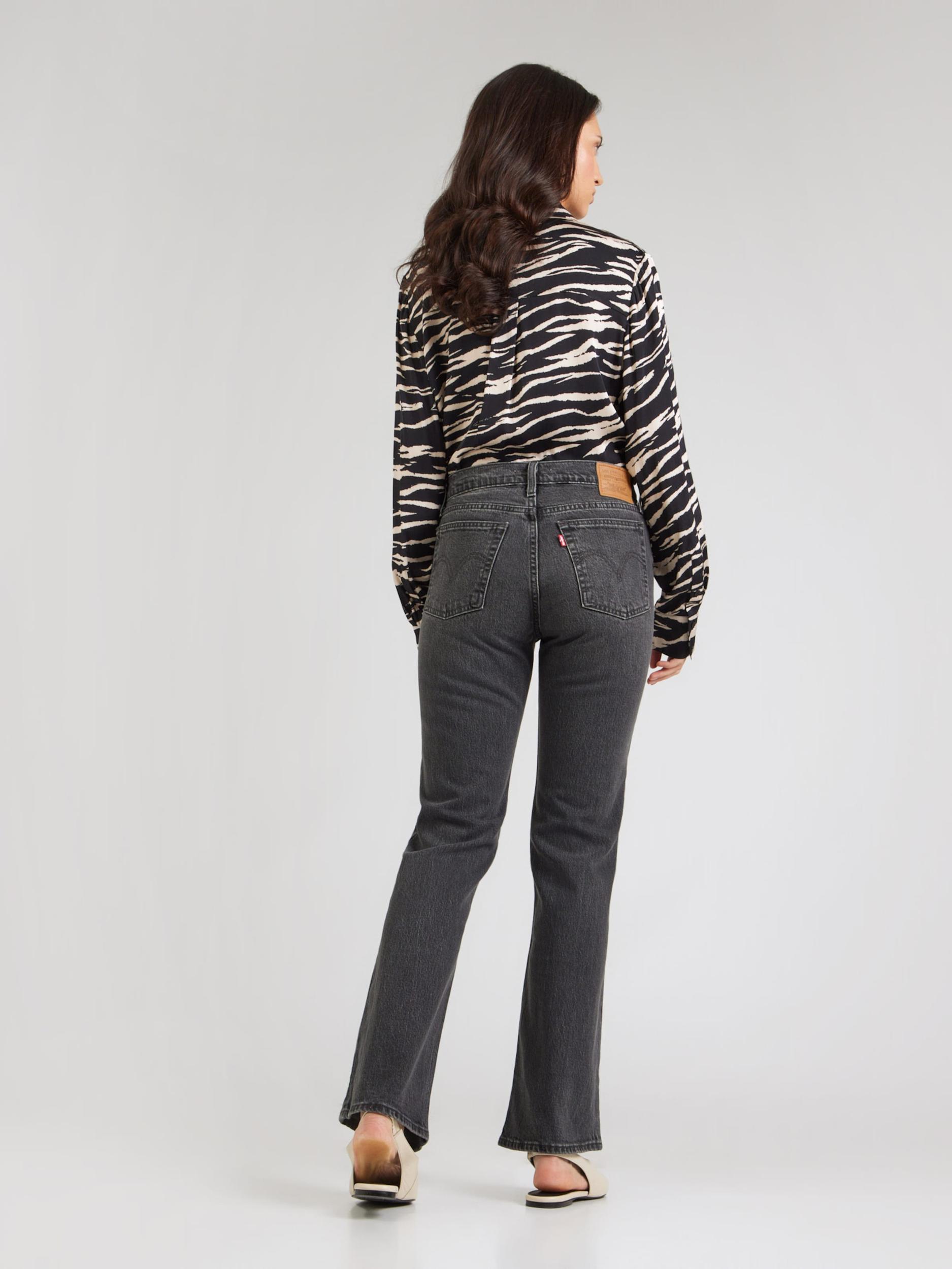 LEVI'S  Kavbojke 'Wedgie Bootcut Jeans' črn denim