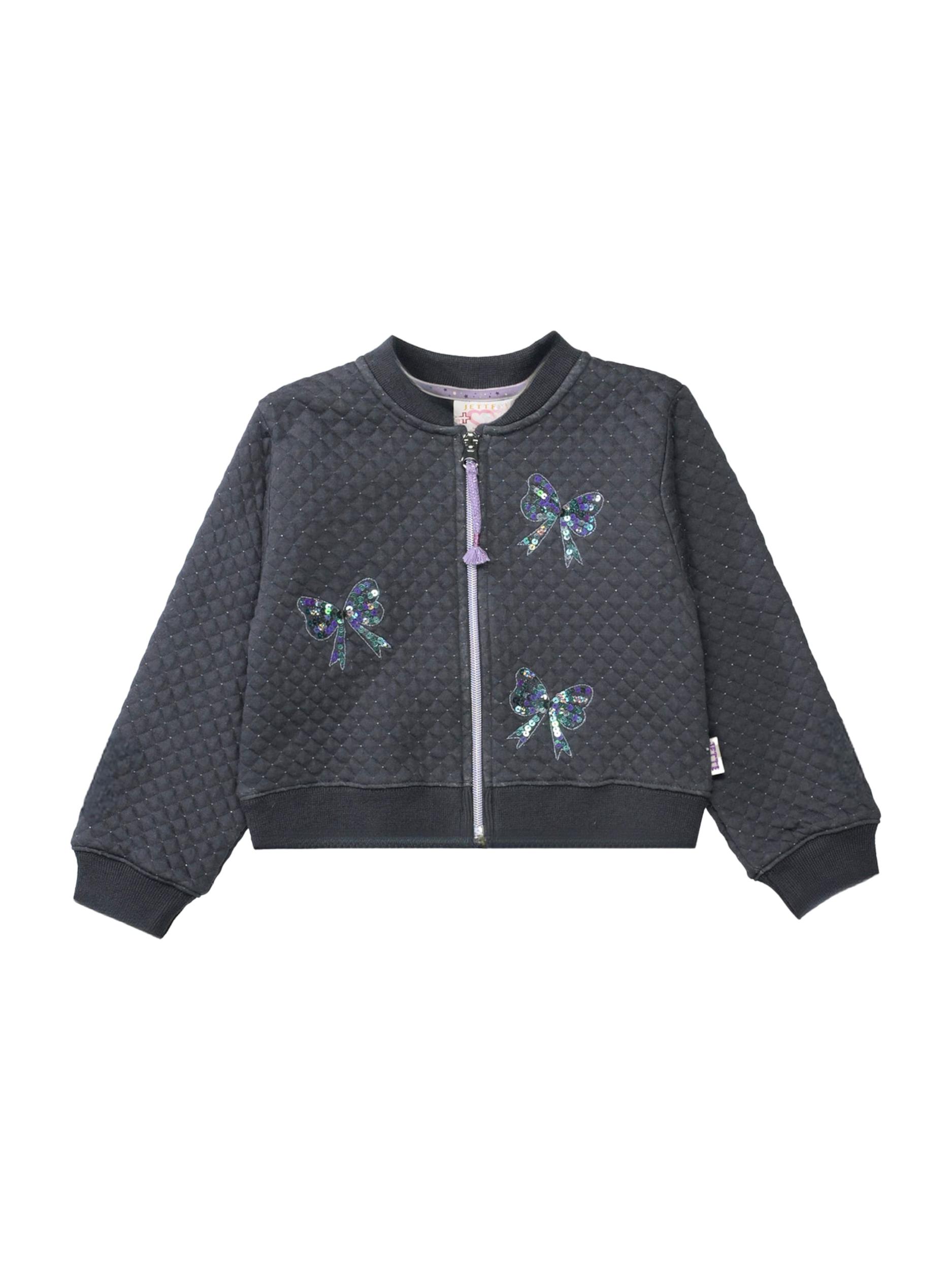 STACCATO Jopa na zadrgo safir / pegasto siva