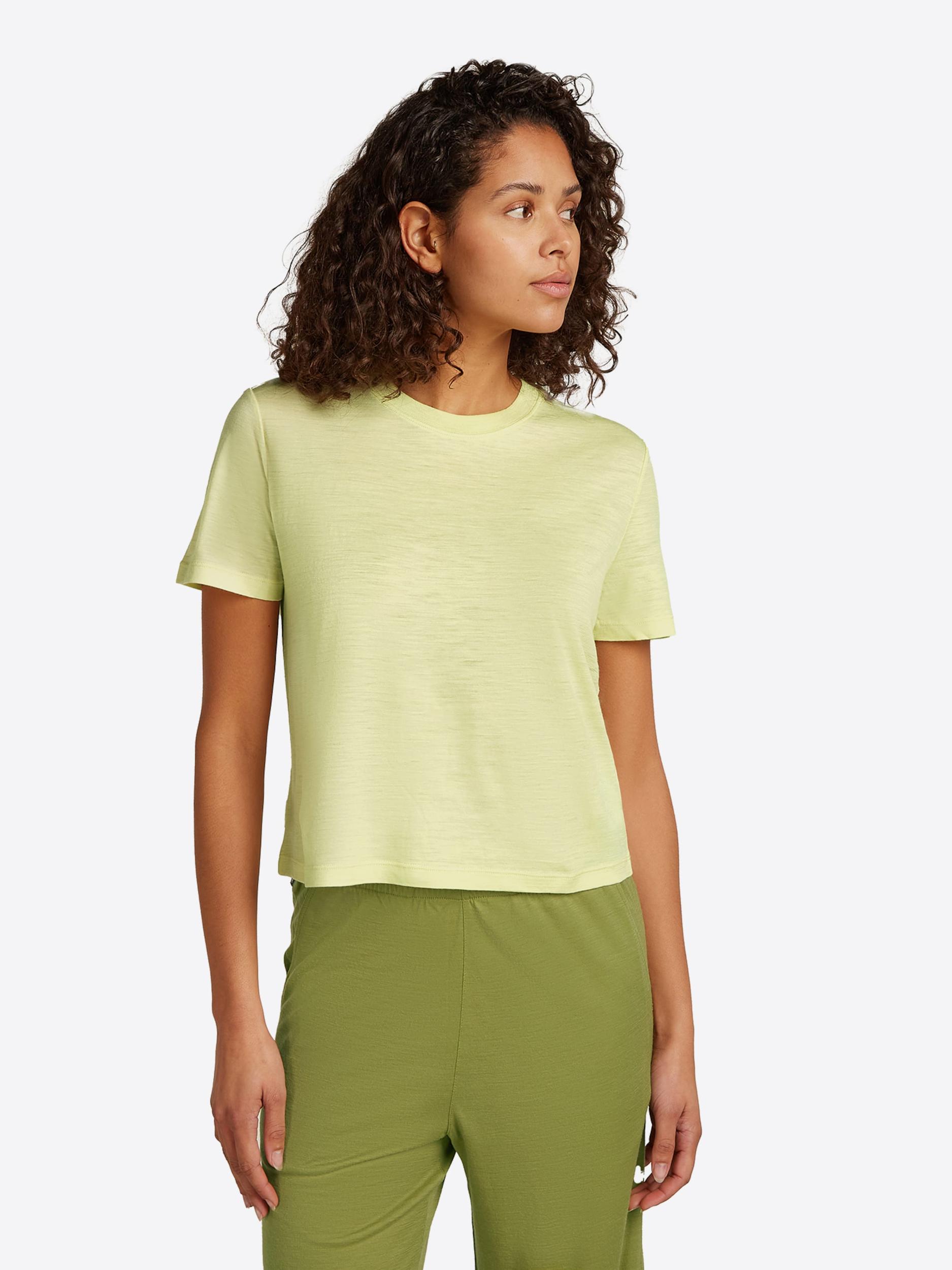 ICEBREAKER Funkcionalna majica 'Tech Lite III' limona