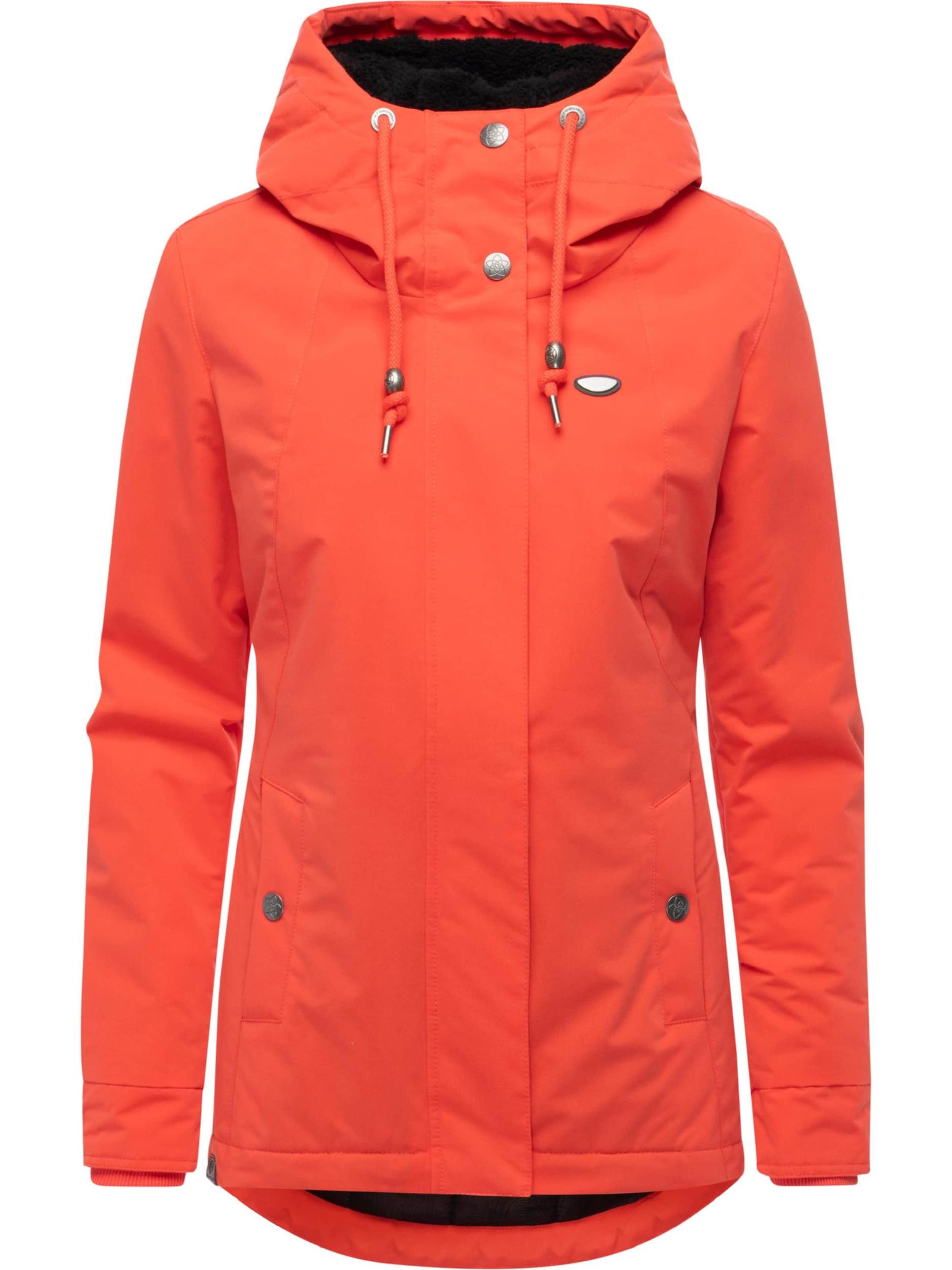 Ragwear Funkcionalna jakna 'Alvena' oranžno rdeča