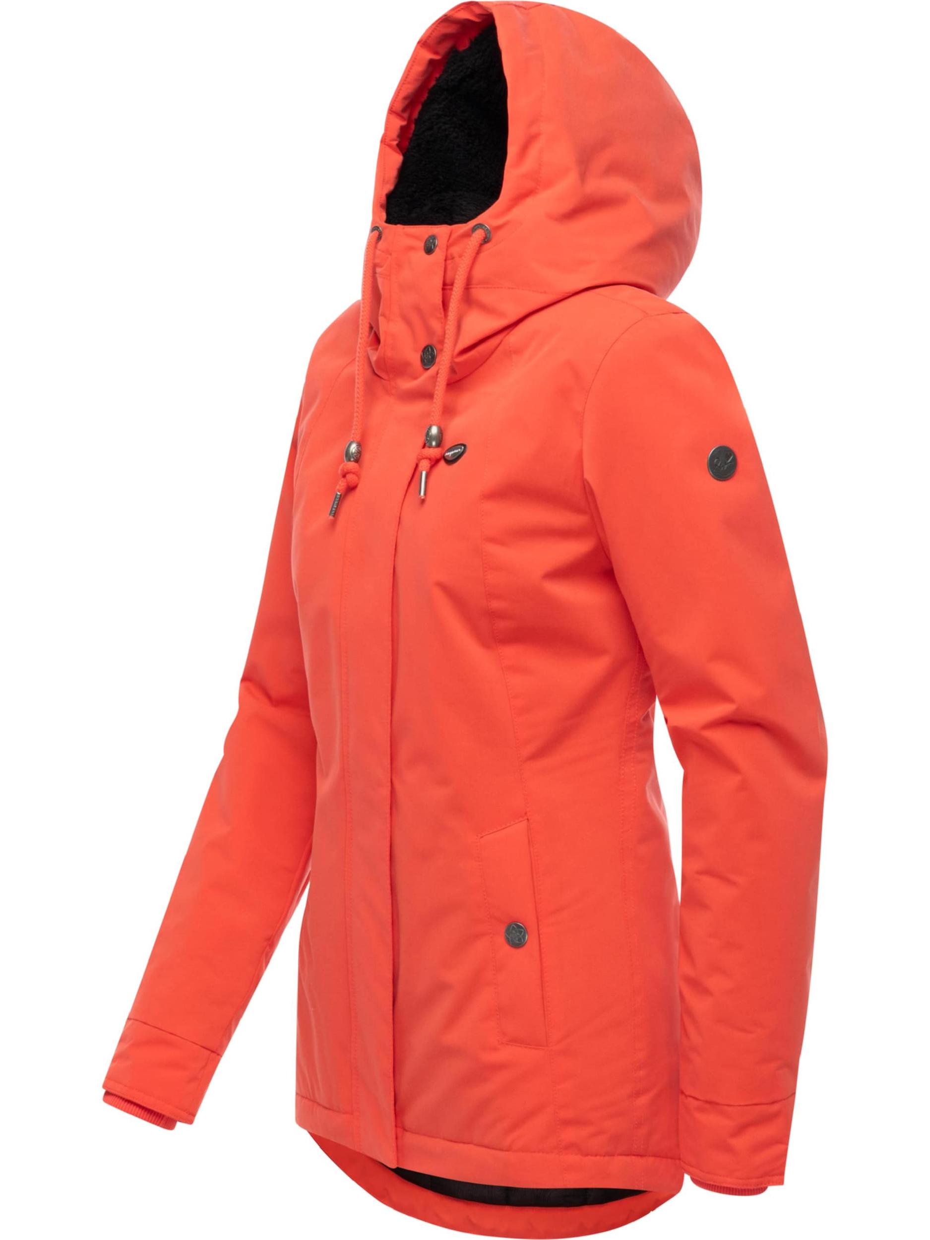 Ragwear Funkcionalna jakna 'Alvena' oranžno rdeča