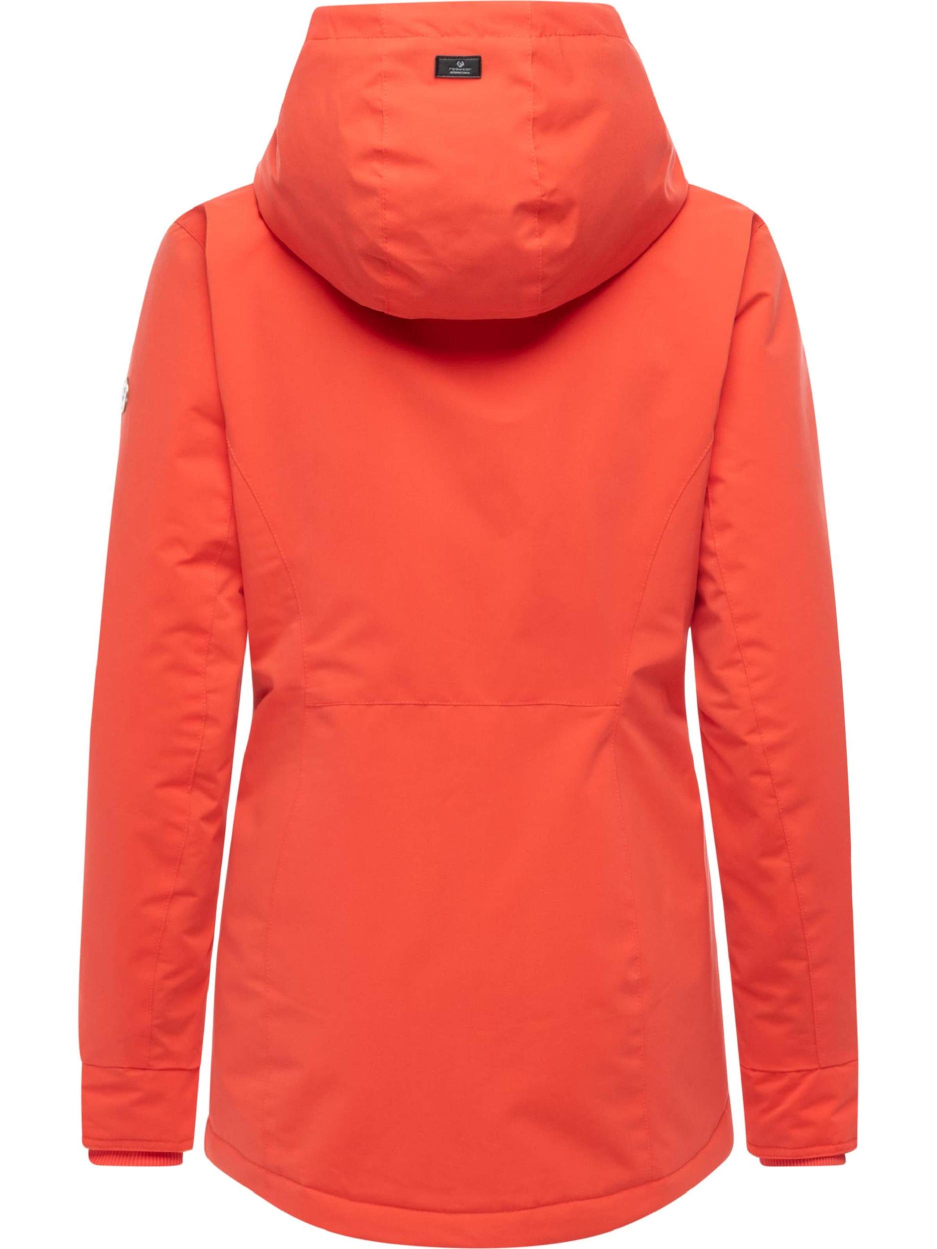 Ragwear Funkcionalna jakna 'Alvena' oranžno rdeča