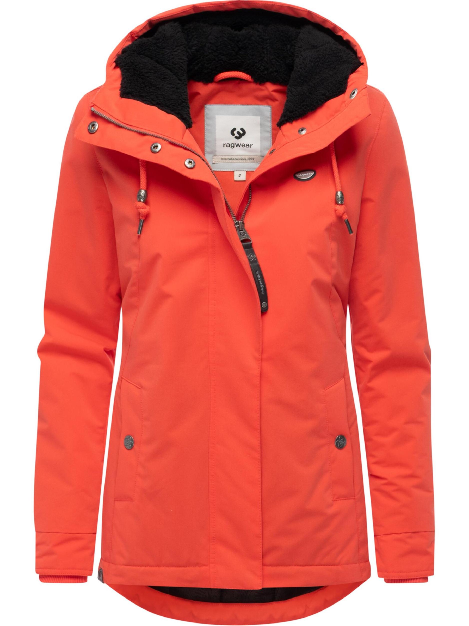 Ragwear Funkcionalna jakna 'Alvena' oranžno rdeča