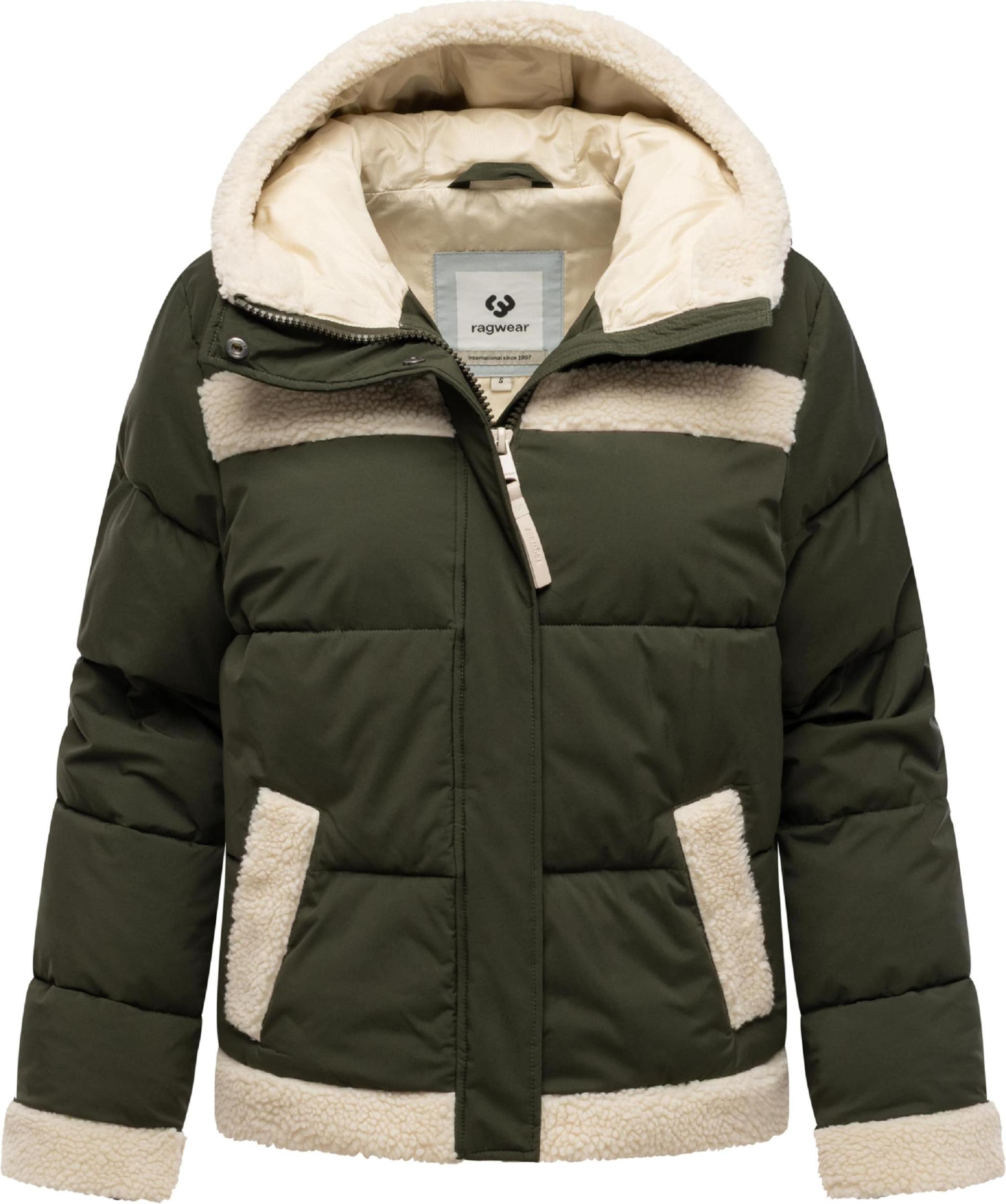 Ragwear Zimska jakna 'Editah Youmodo' svetlo bež / oliva