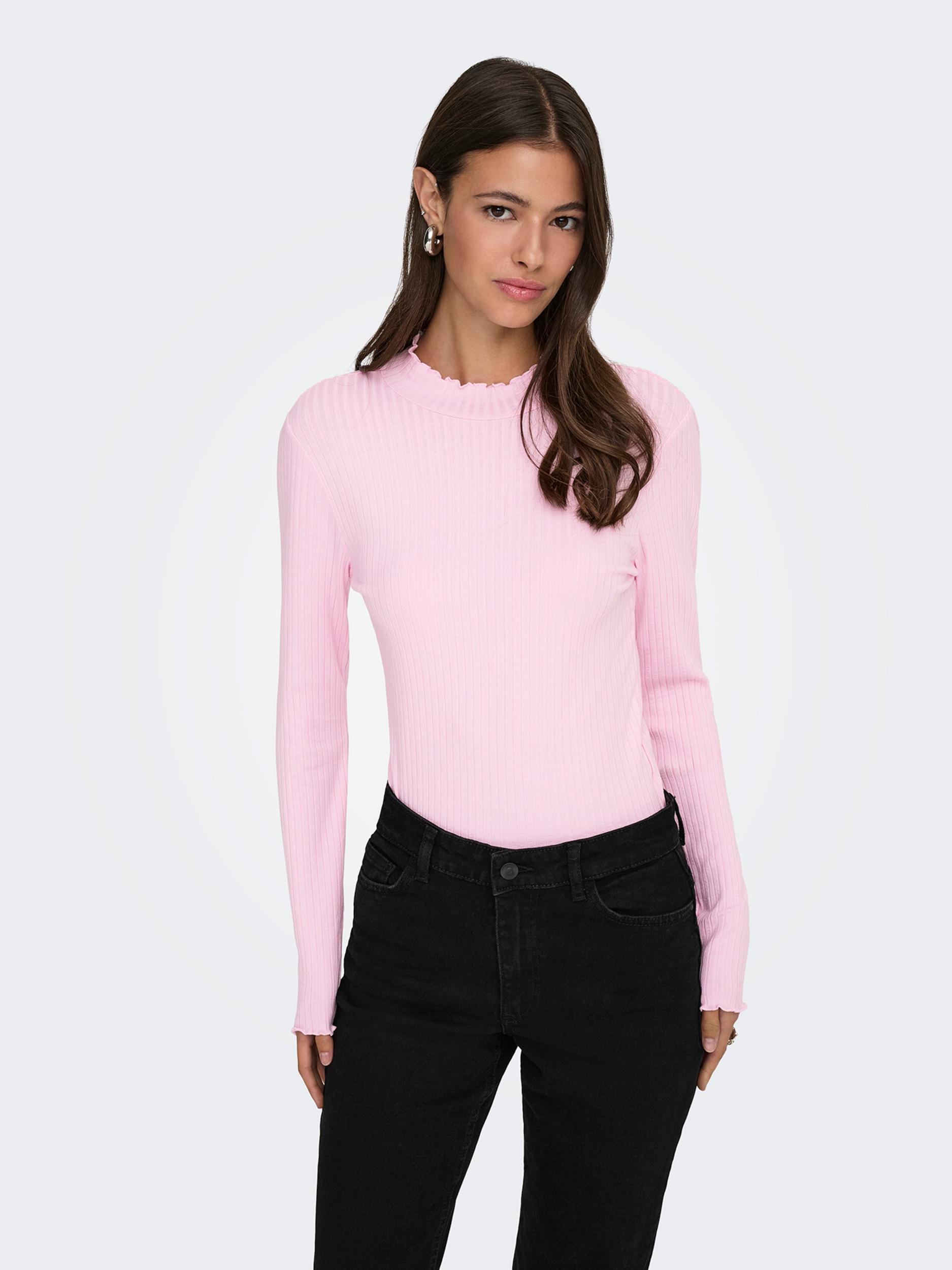 JDY Majica 'JDYFRANSISKA' roza