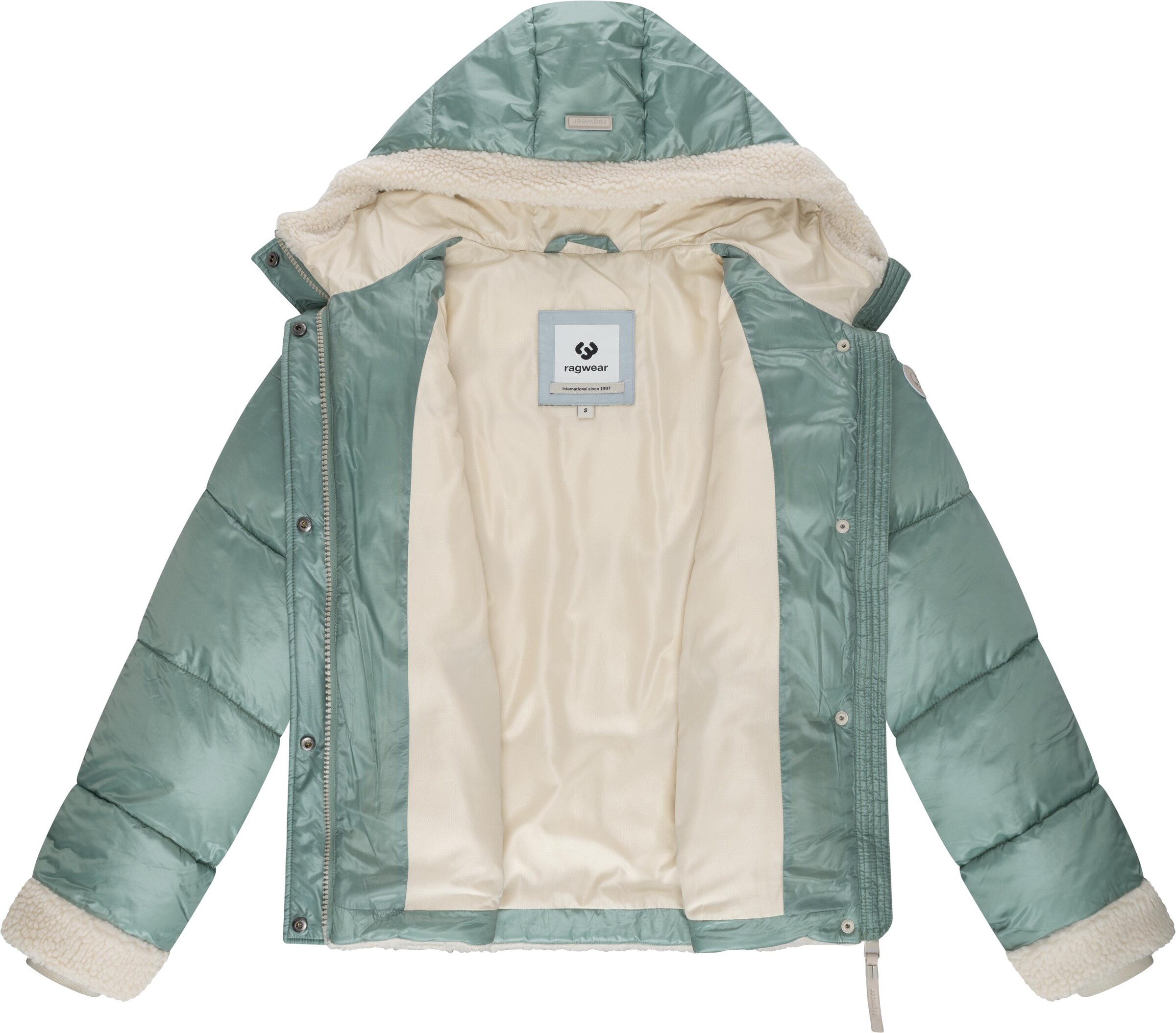 Ragwear Zimska jakna 'Editah Youmodo' kremna / meta