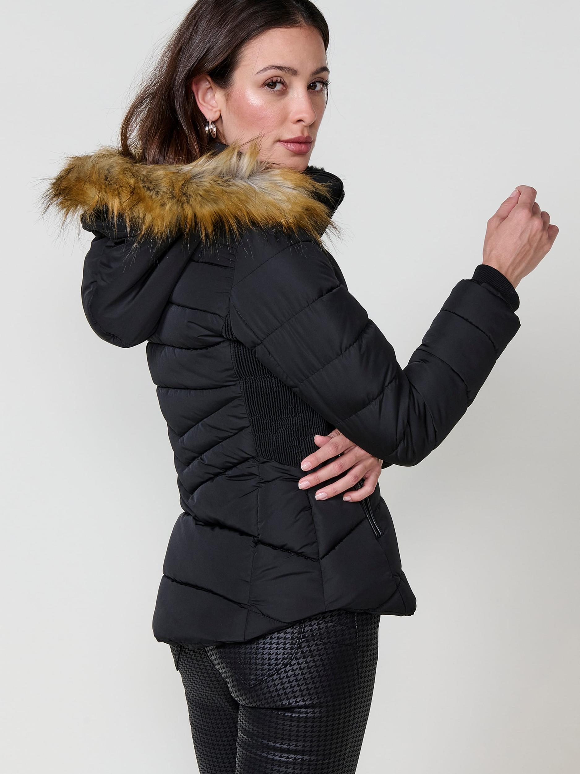 KOROSHI Zimska jakna črna