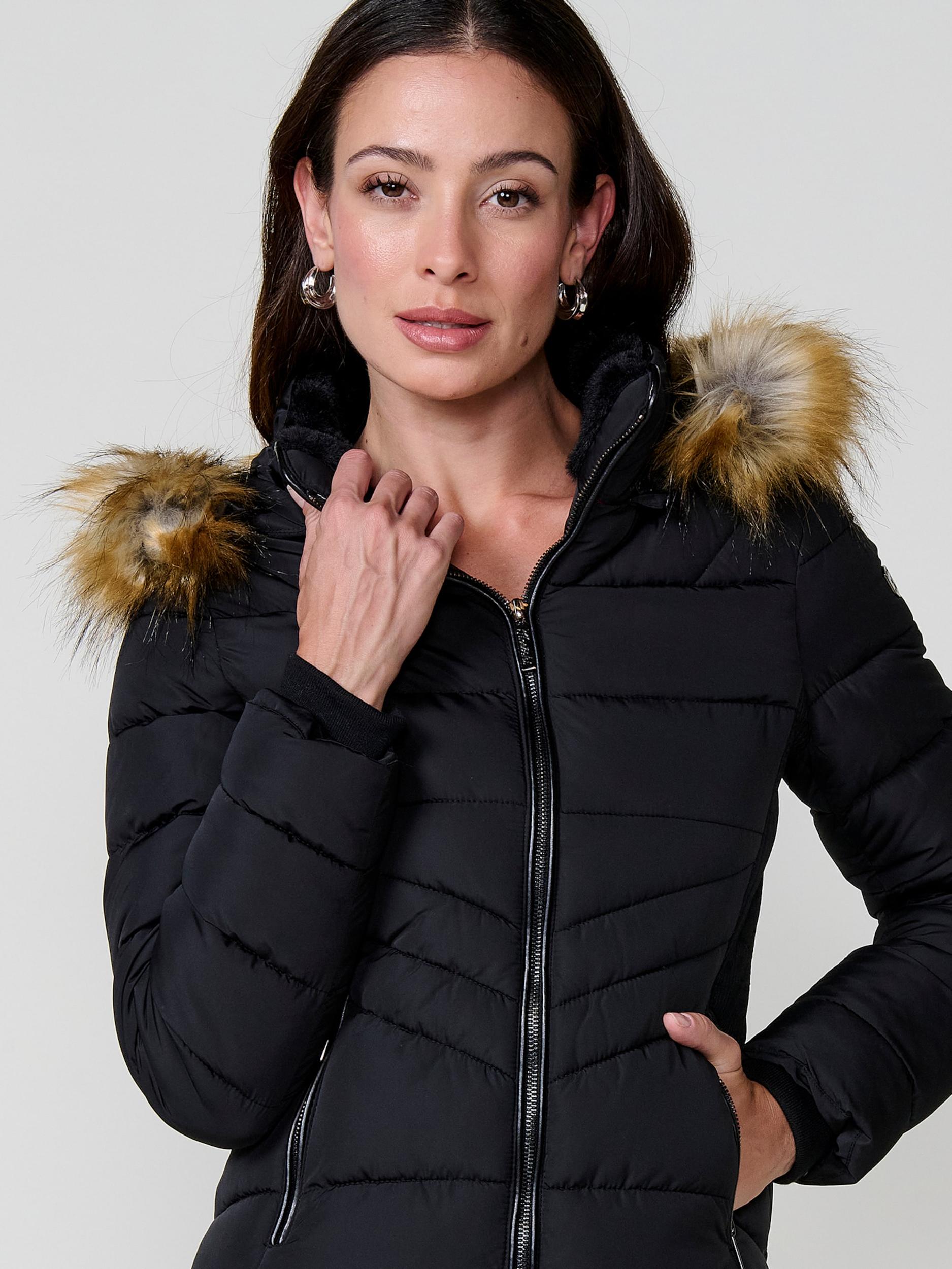 KOROSHI Zimska jakna črna