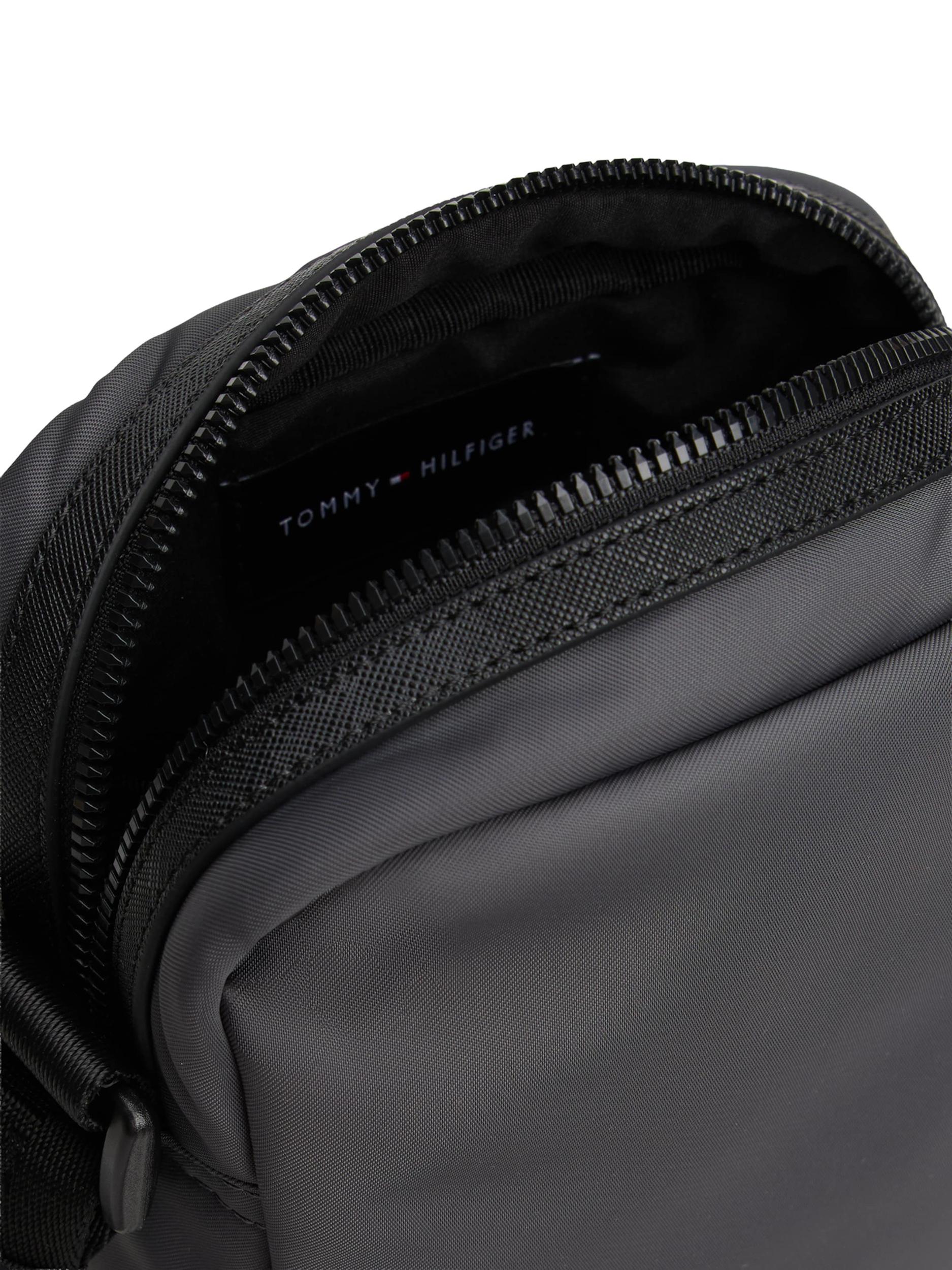 TOMMY HILFIGER Torba za čez ramo temno siva