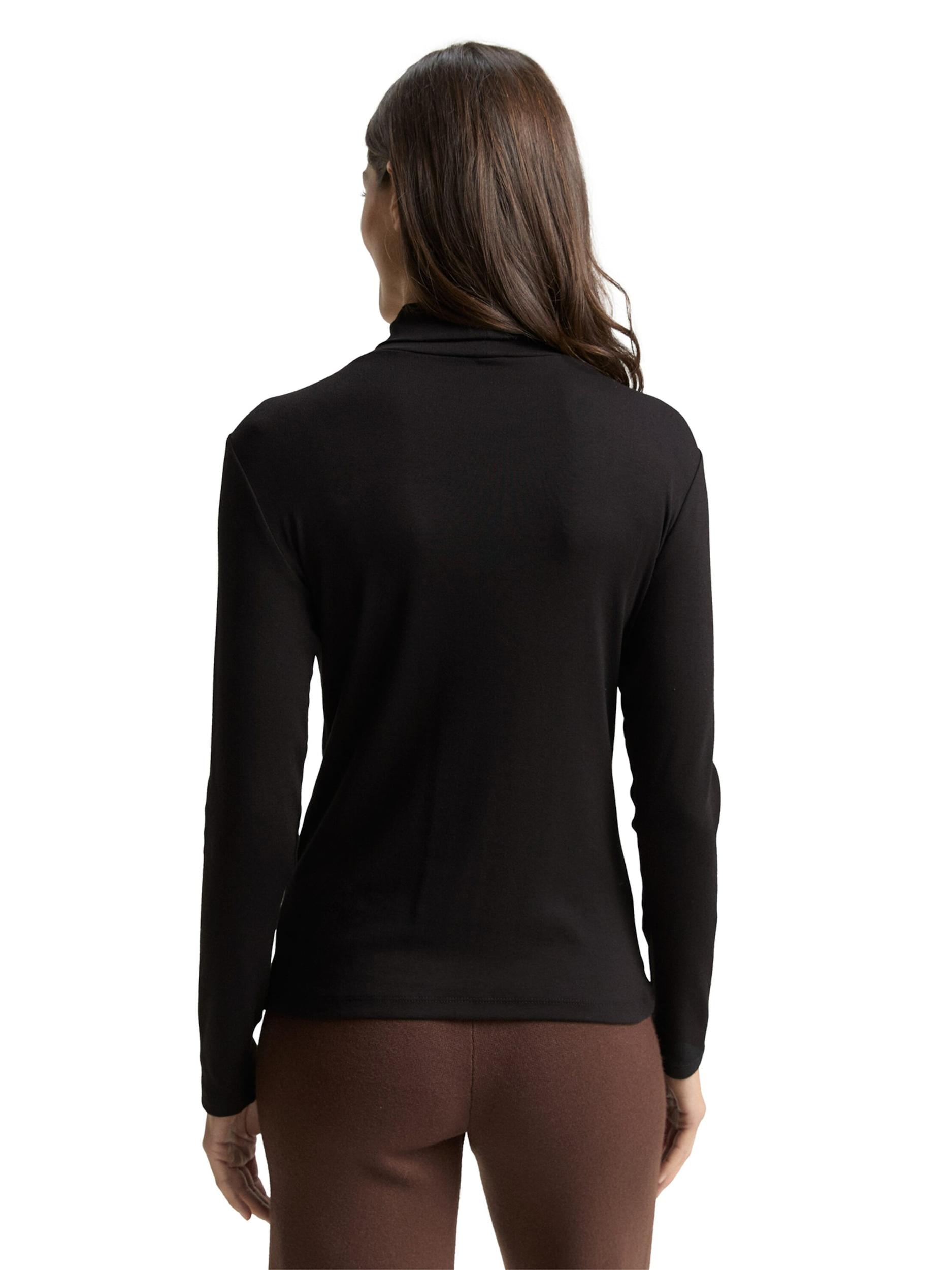 TOM TAILOR Majica črna