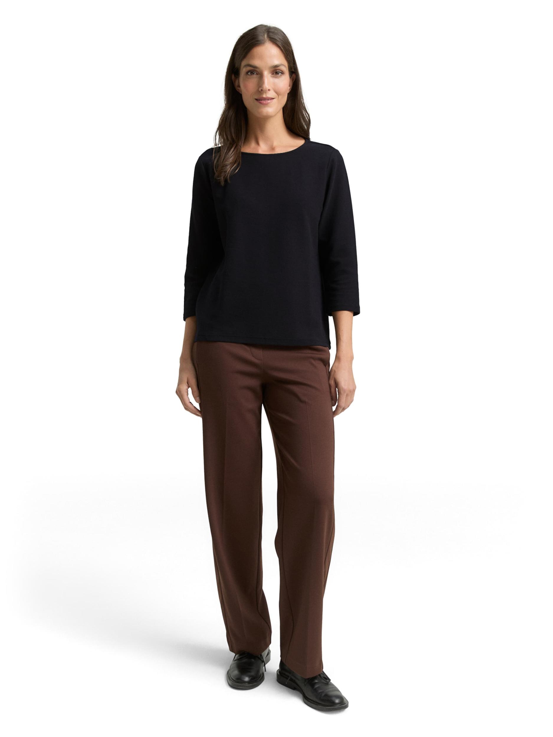 TOM TAILOR Majica črna