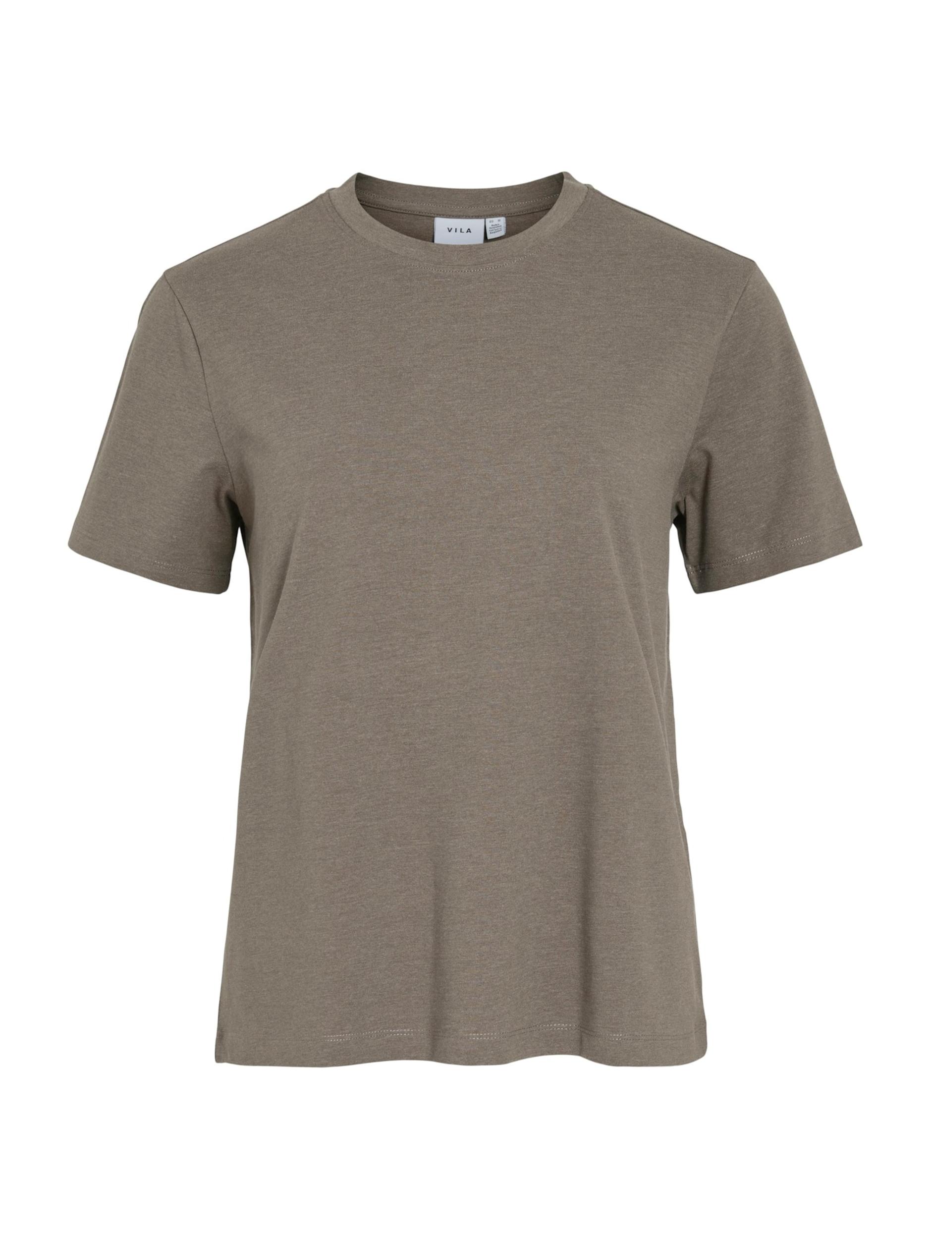 VILA Majica 'VINORA' pikčasto rjava