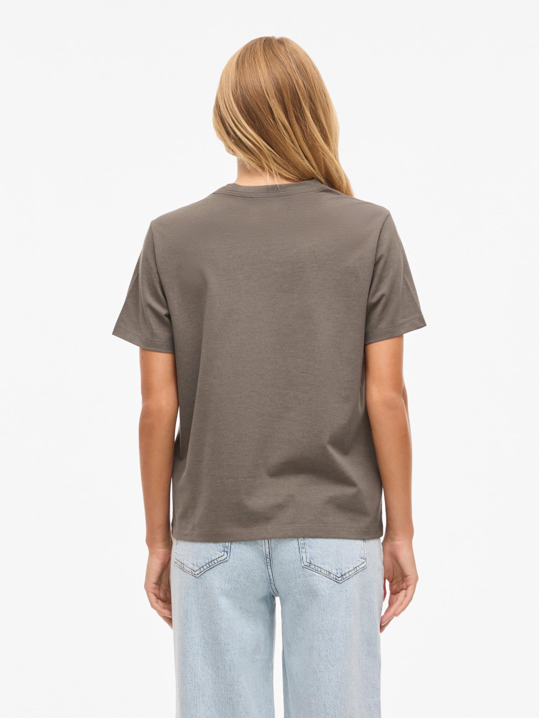 VILA Majica 'VINORA' pikčasto rjava