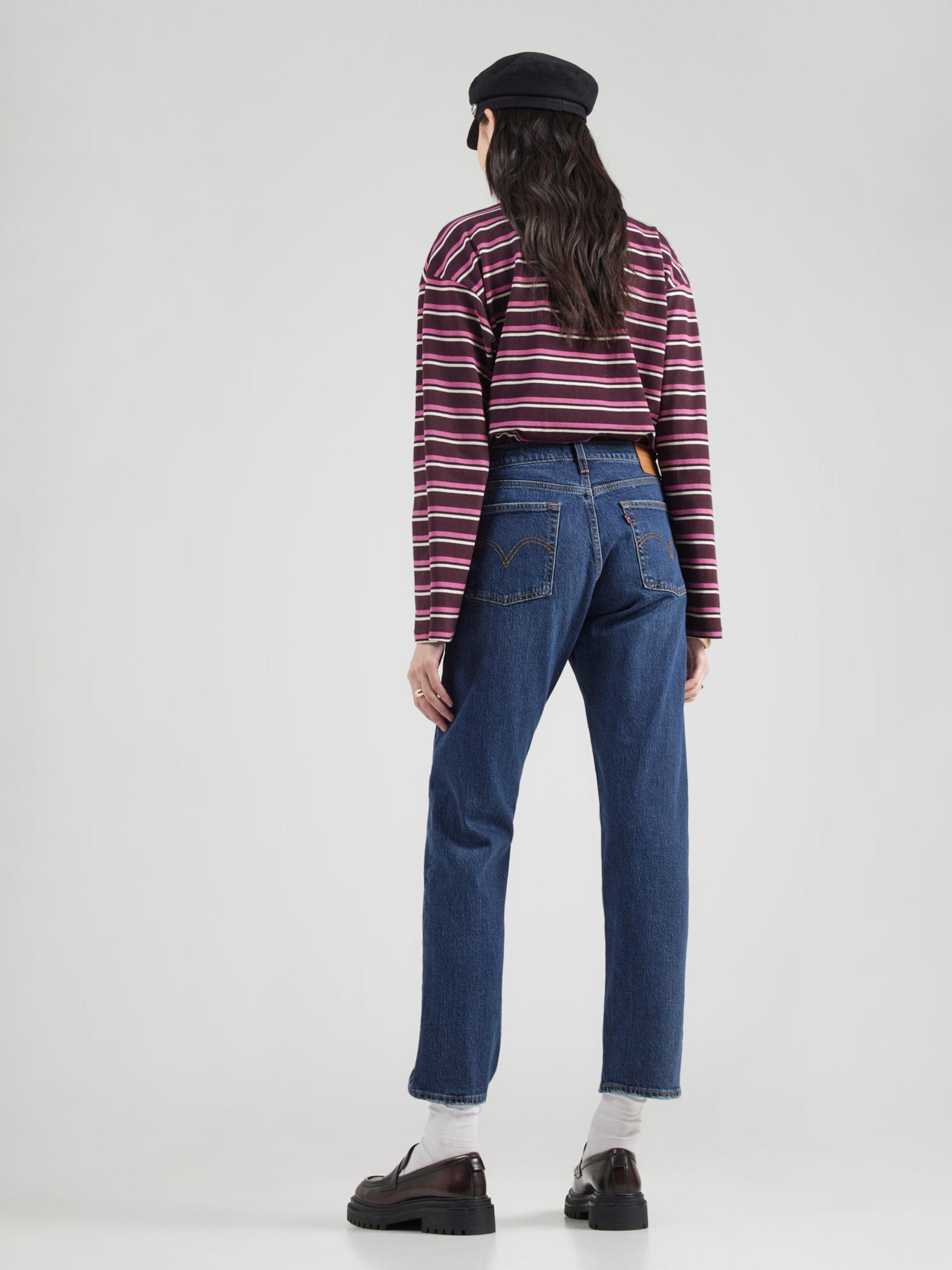 LEVI'S  Kavbojke 'Wedgie Straight Jeans' moder denim