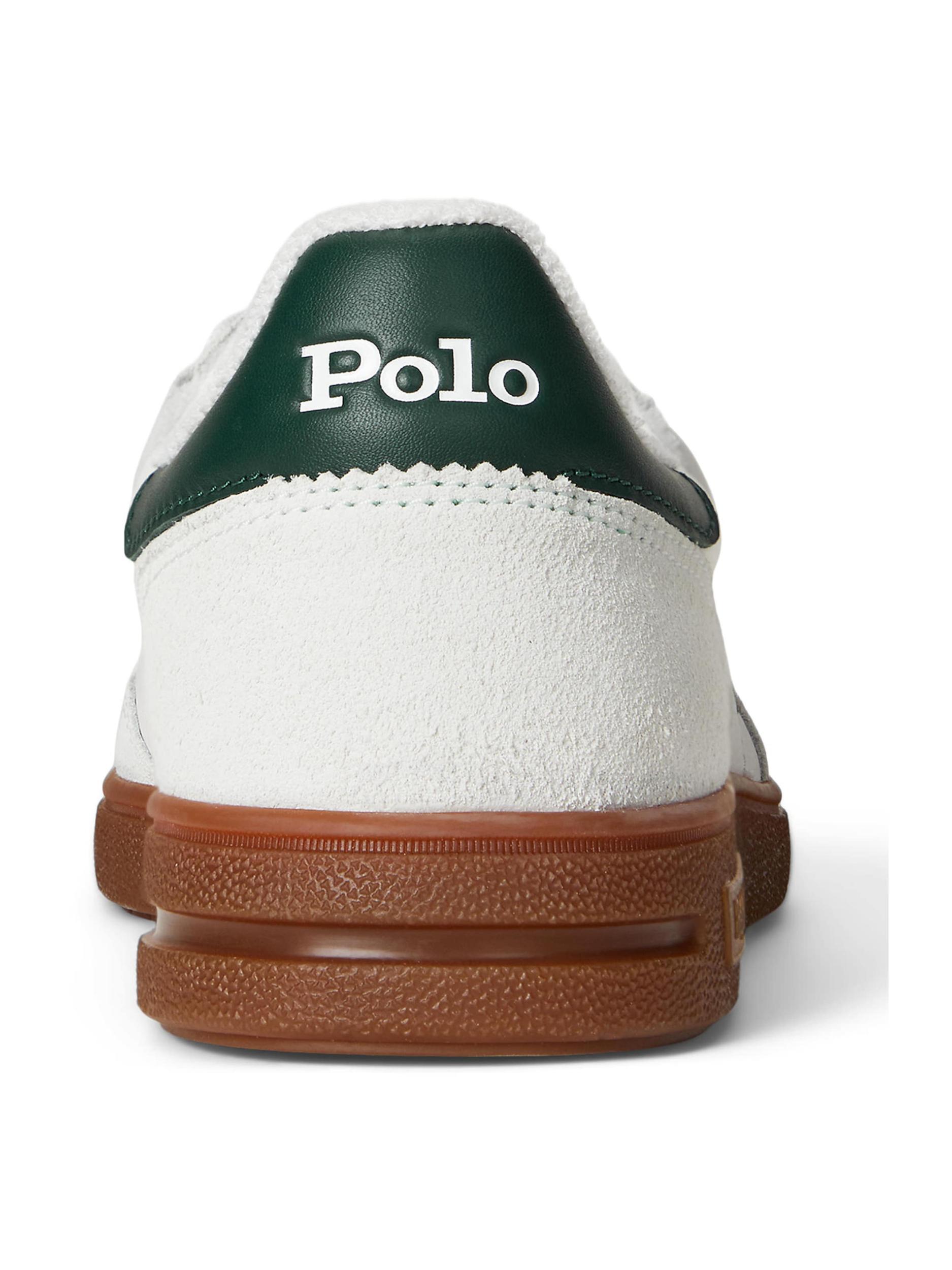 Polo Ralph Lauren Nizke superge 'BEDFORD' temno zelena / off-bela