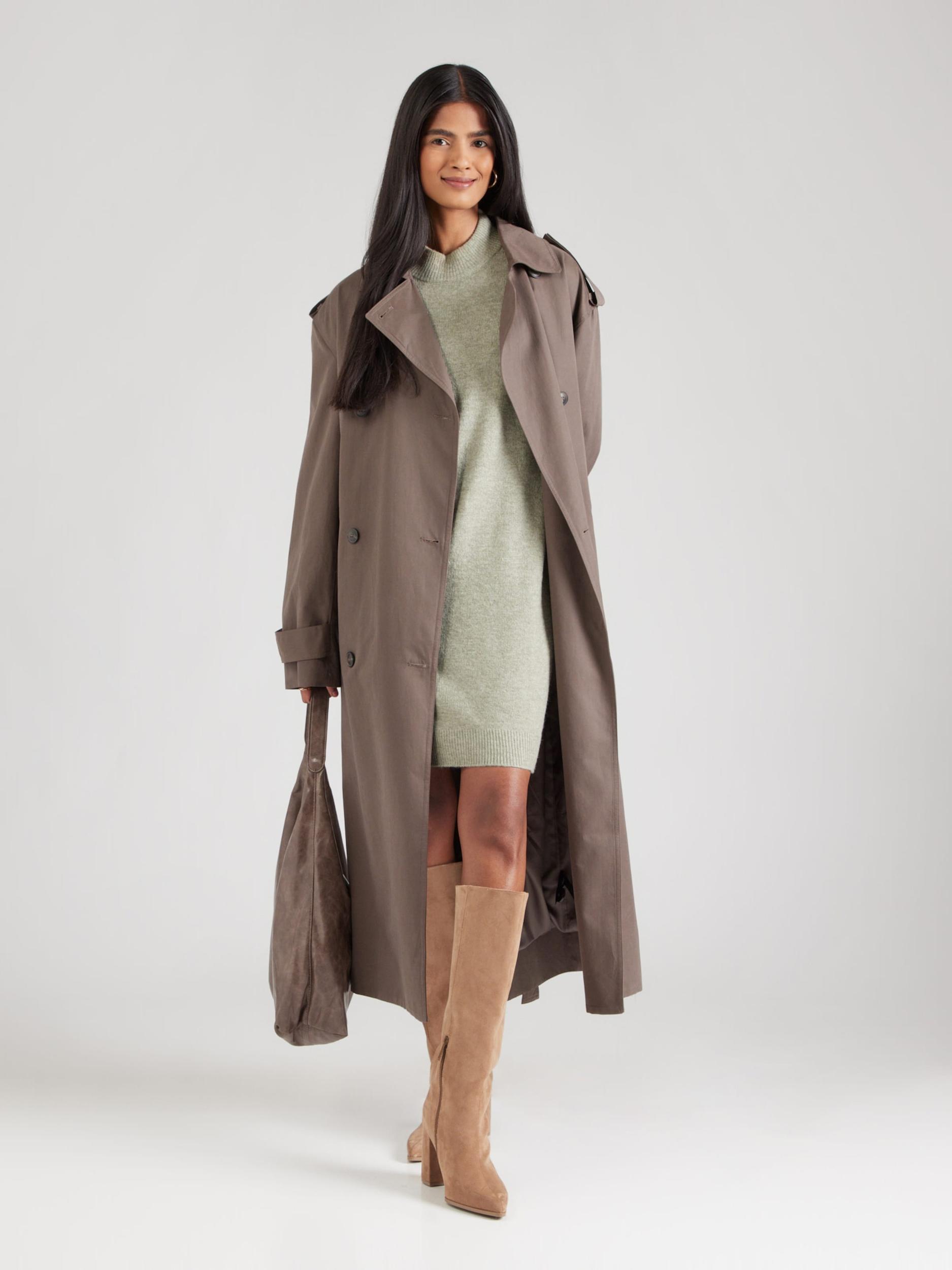 JDY Pletena obleka 'JDYRUE' oliva