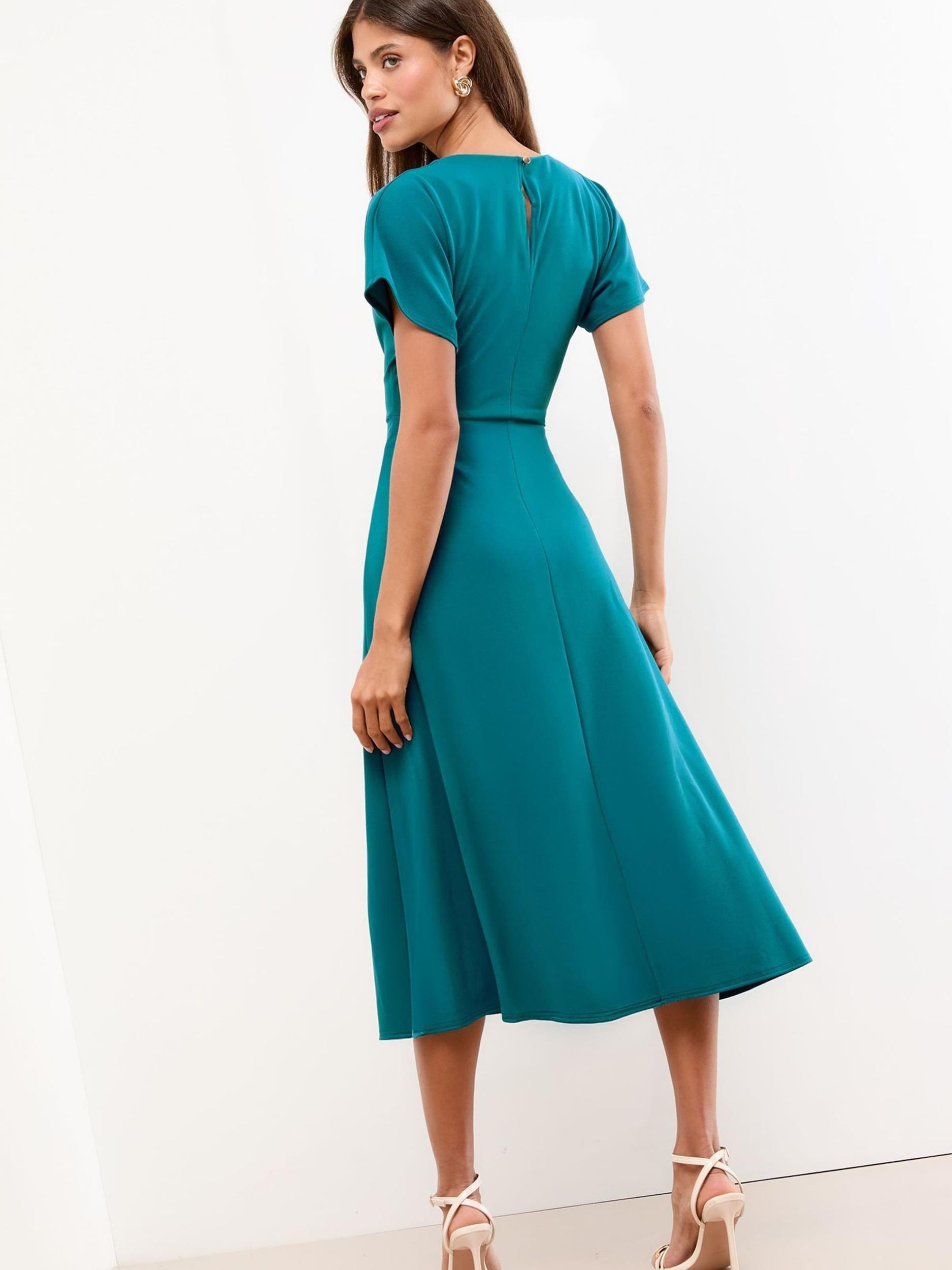 Lipsy Obleka cijansko modra