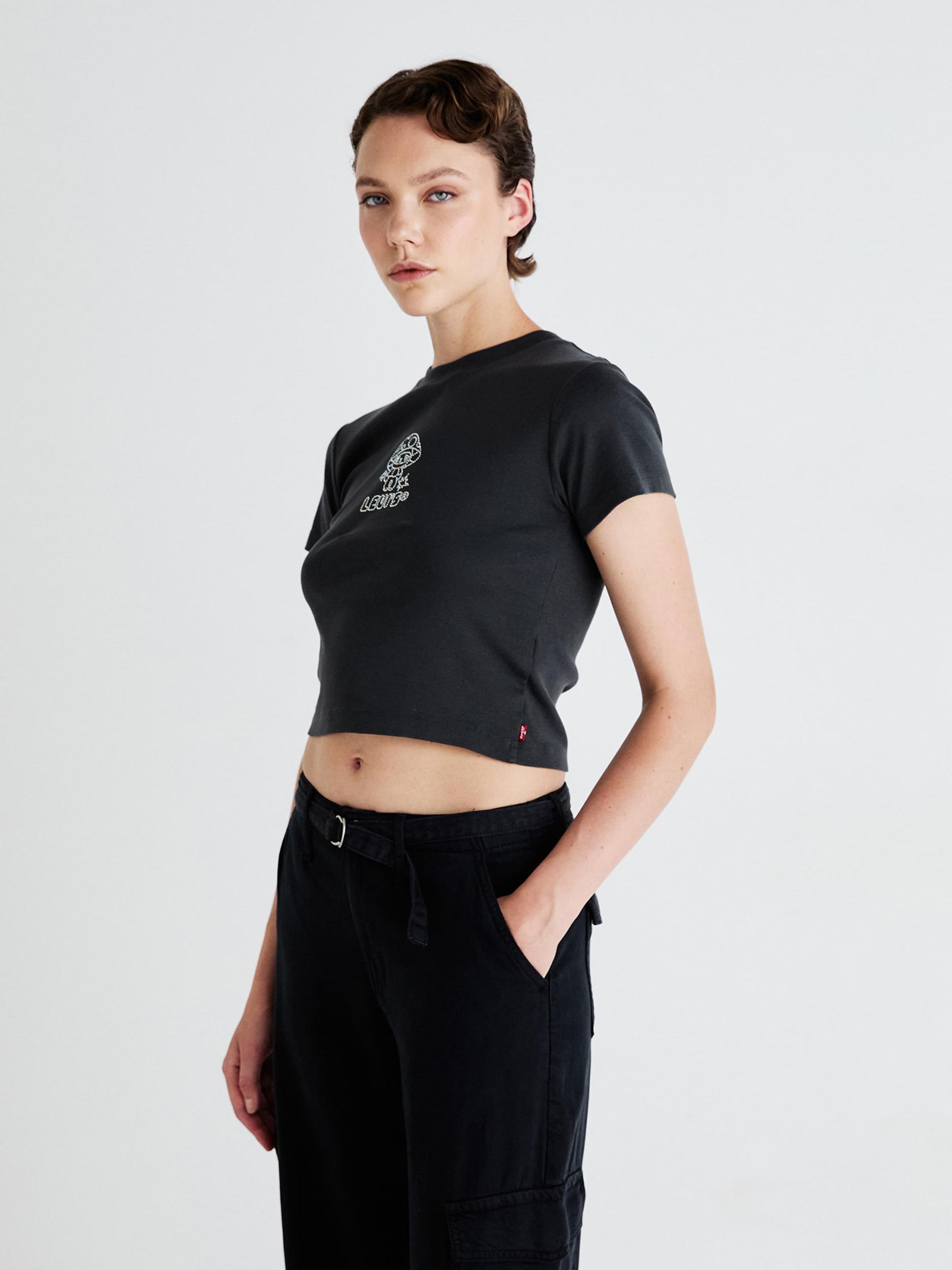 LEVI'S  Kargo hlače 'Baggy Dad Cargo Pants' črna