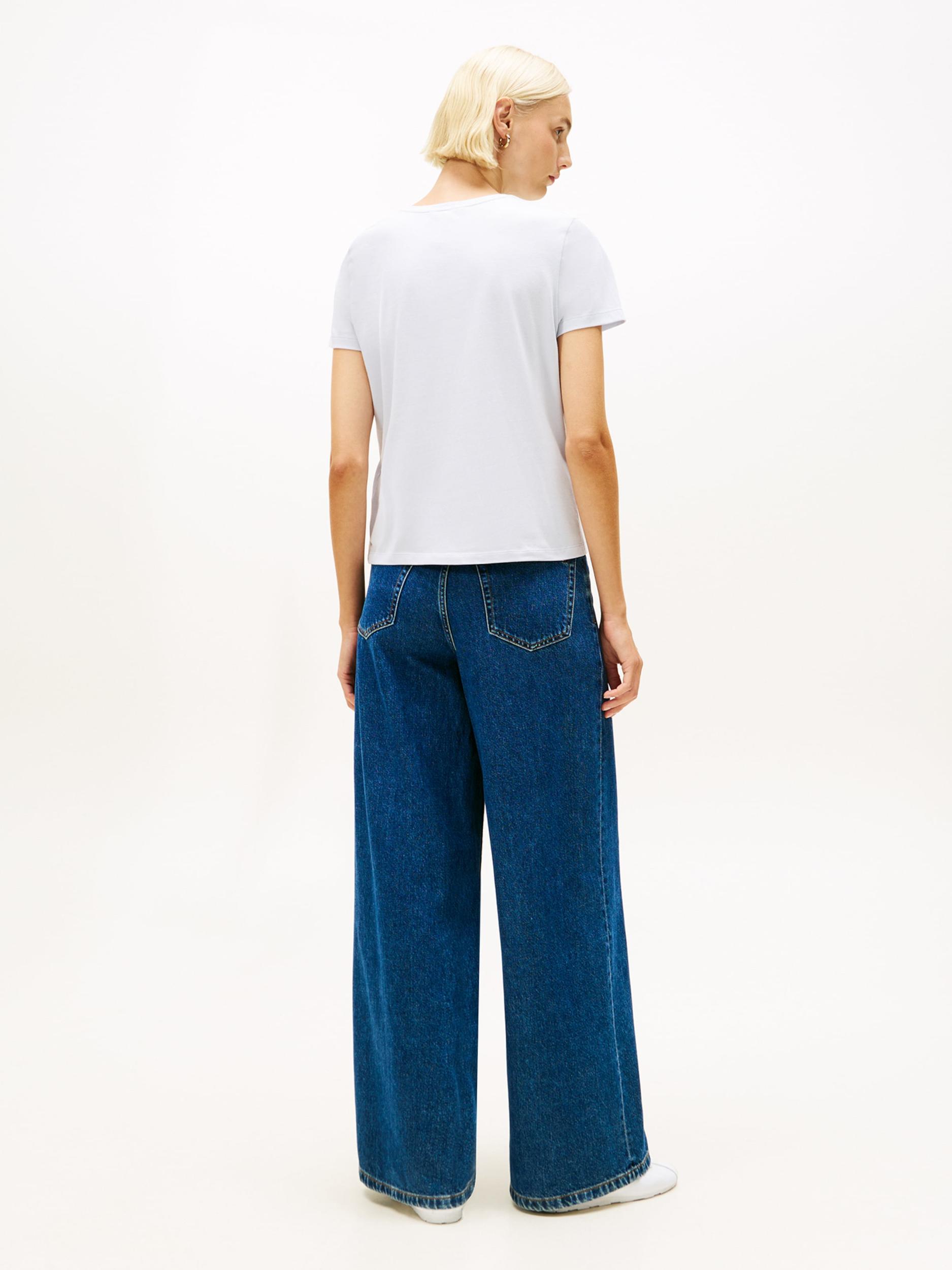 TOMMY HILFIGER Majica pastelno modra