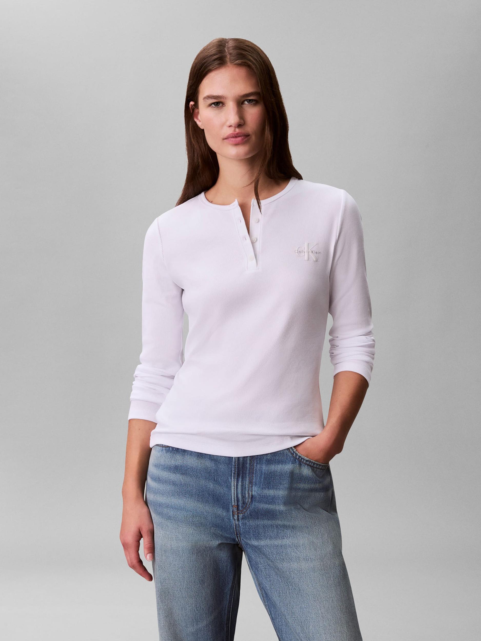 Calvin Klein Jeans Majica naravno bela