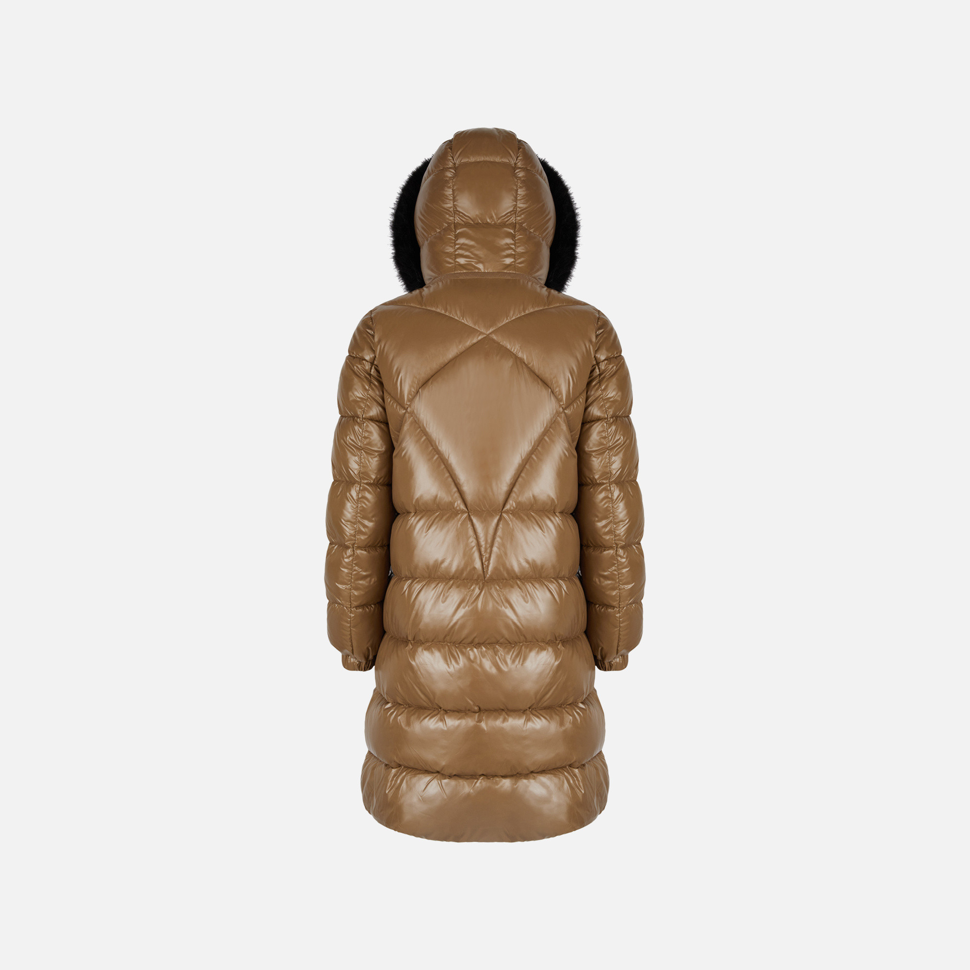 Rjava ženska parka Geox Backsie