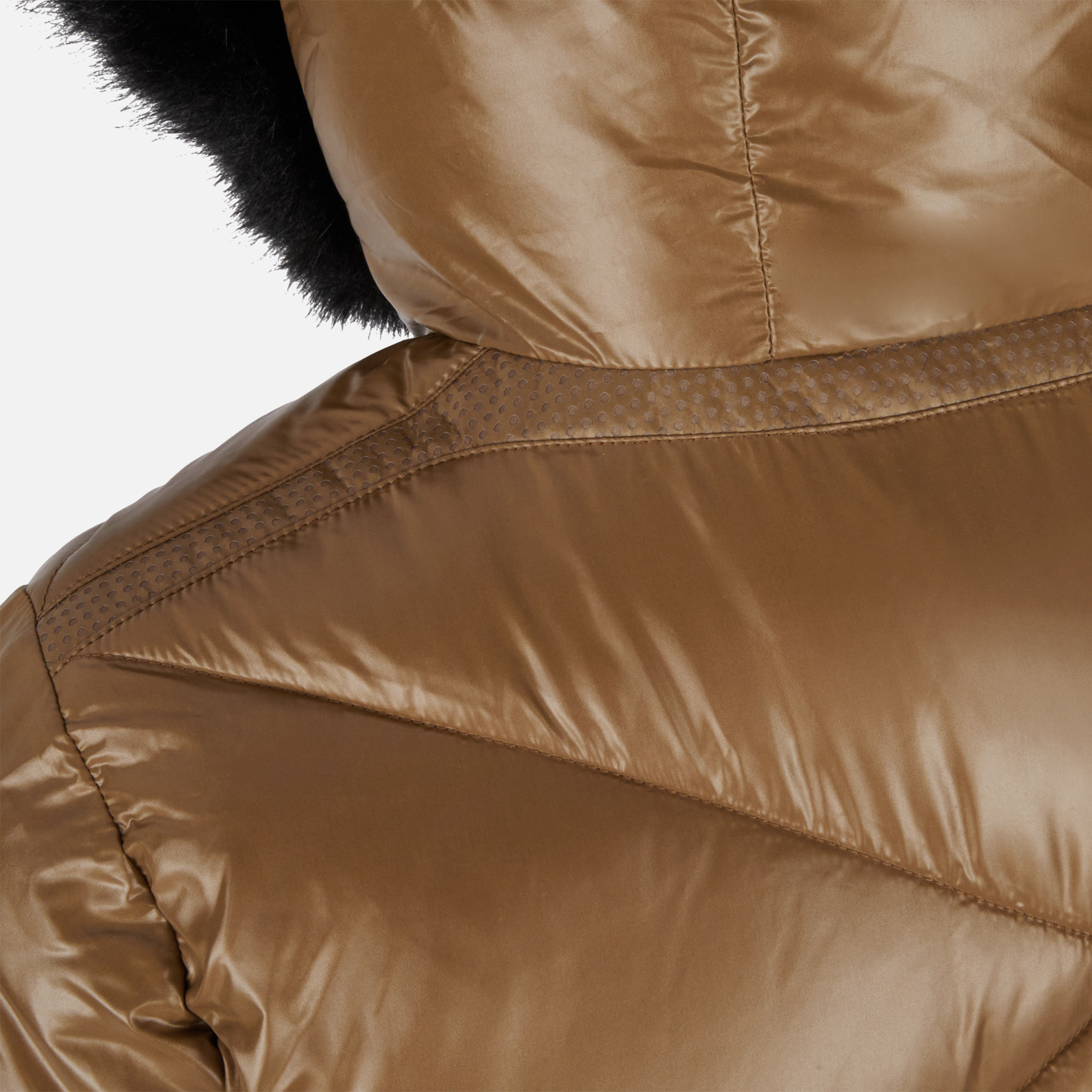 Rjava ženska parka Geox Backsie