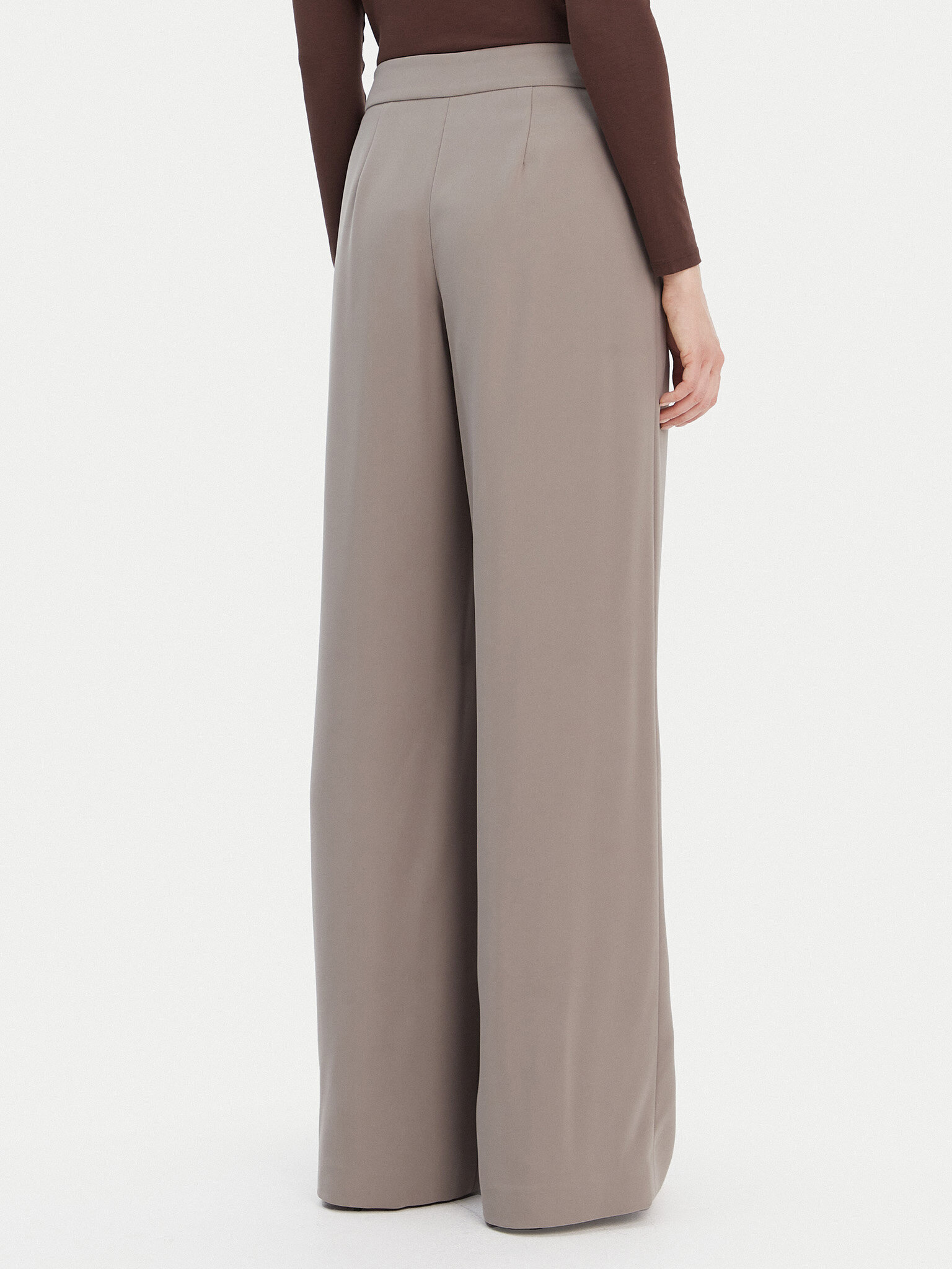 Hlače iz tkanine Armani Exchange