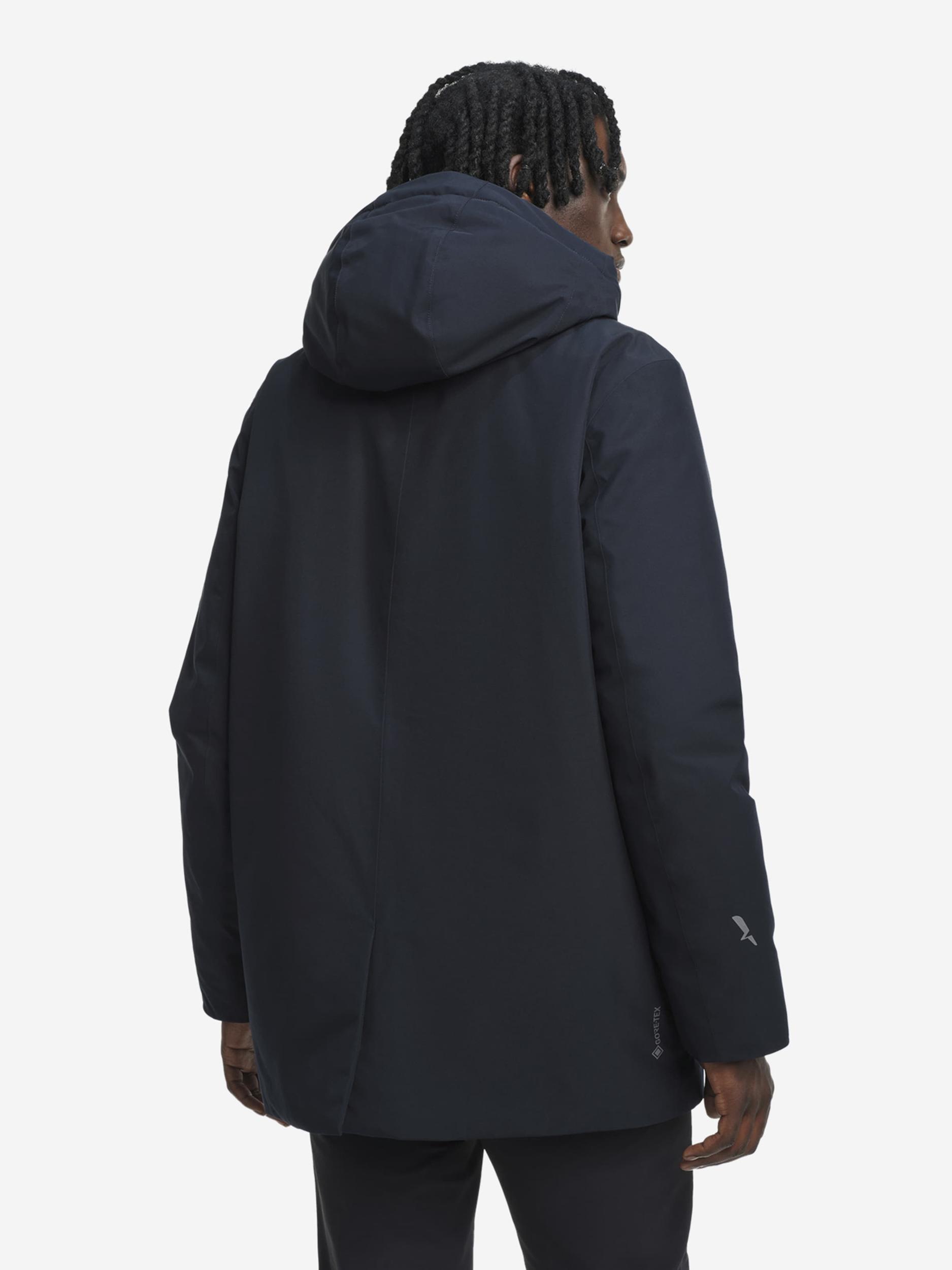 AIGLE Prehodna jakna 'Gore-Tex' črna