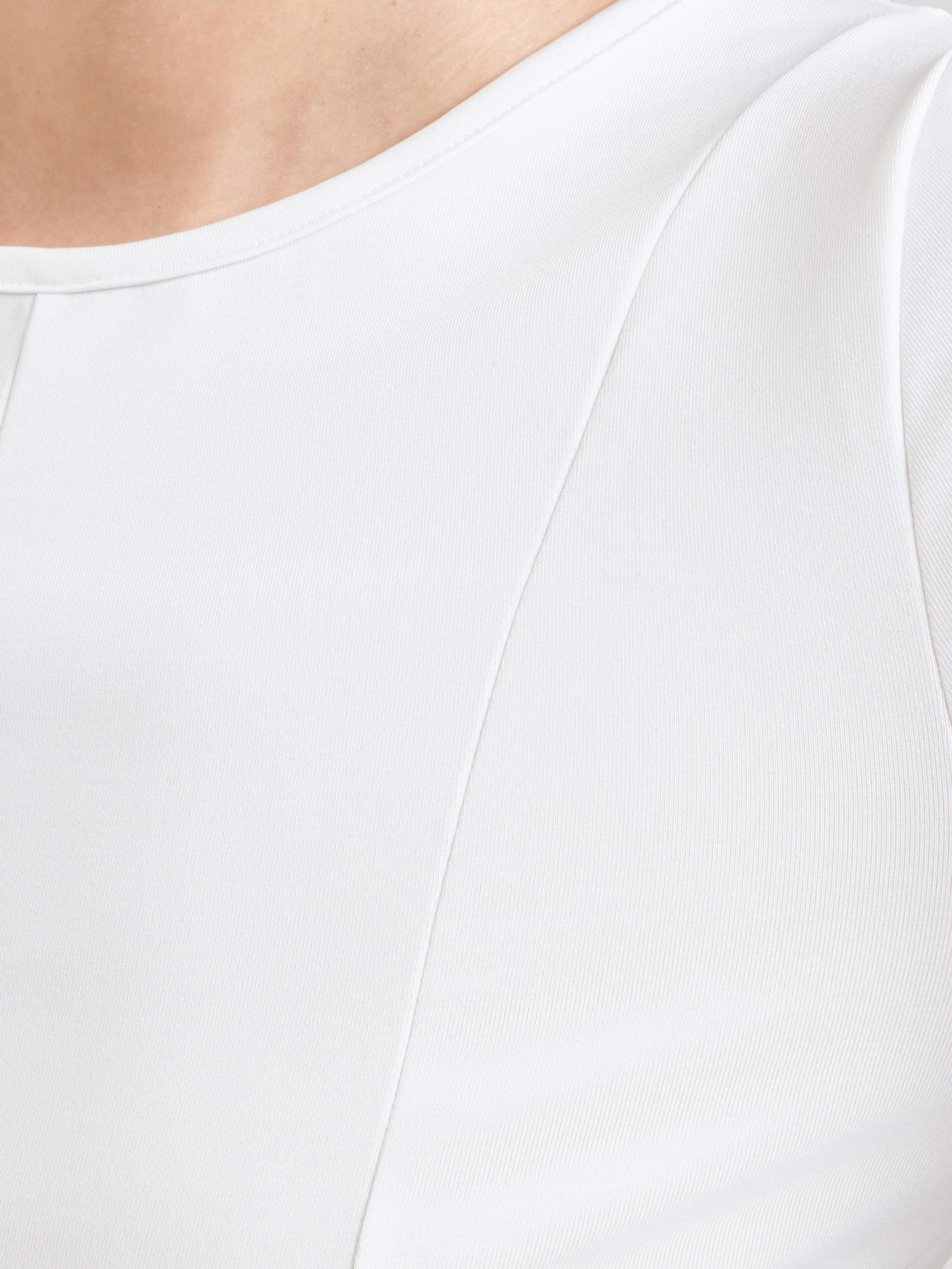 ABOUT YOU Majica 'Line' off-bela