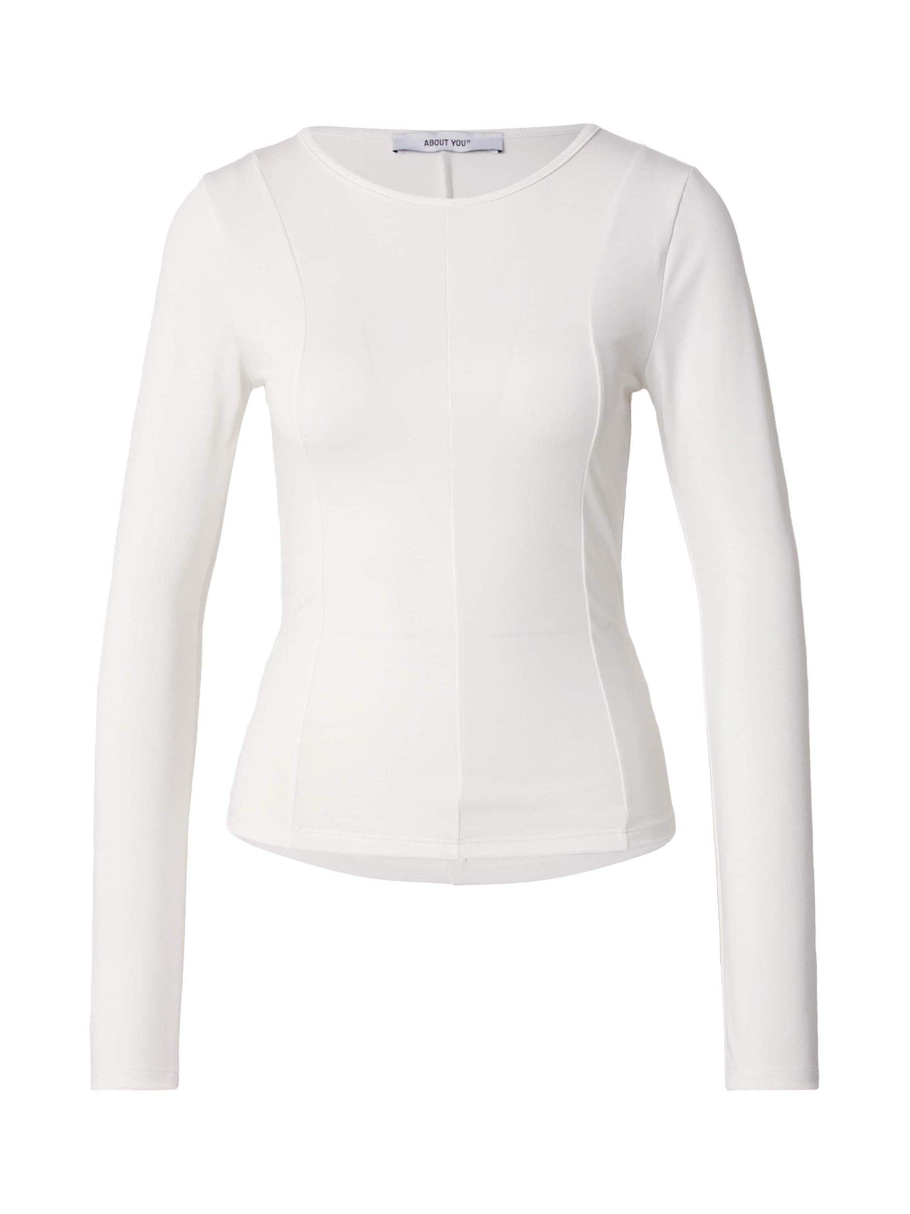 ABOUT YOU Majica 'Line' off-bela