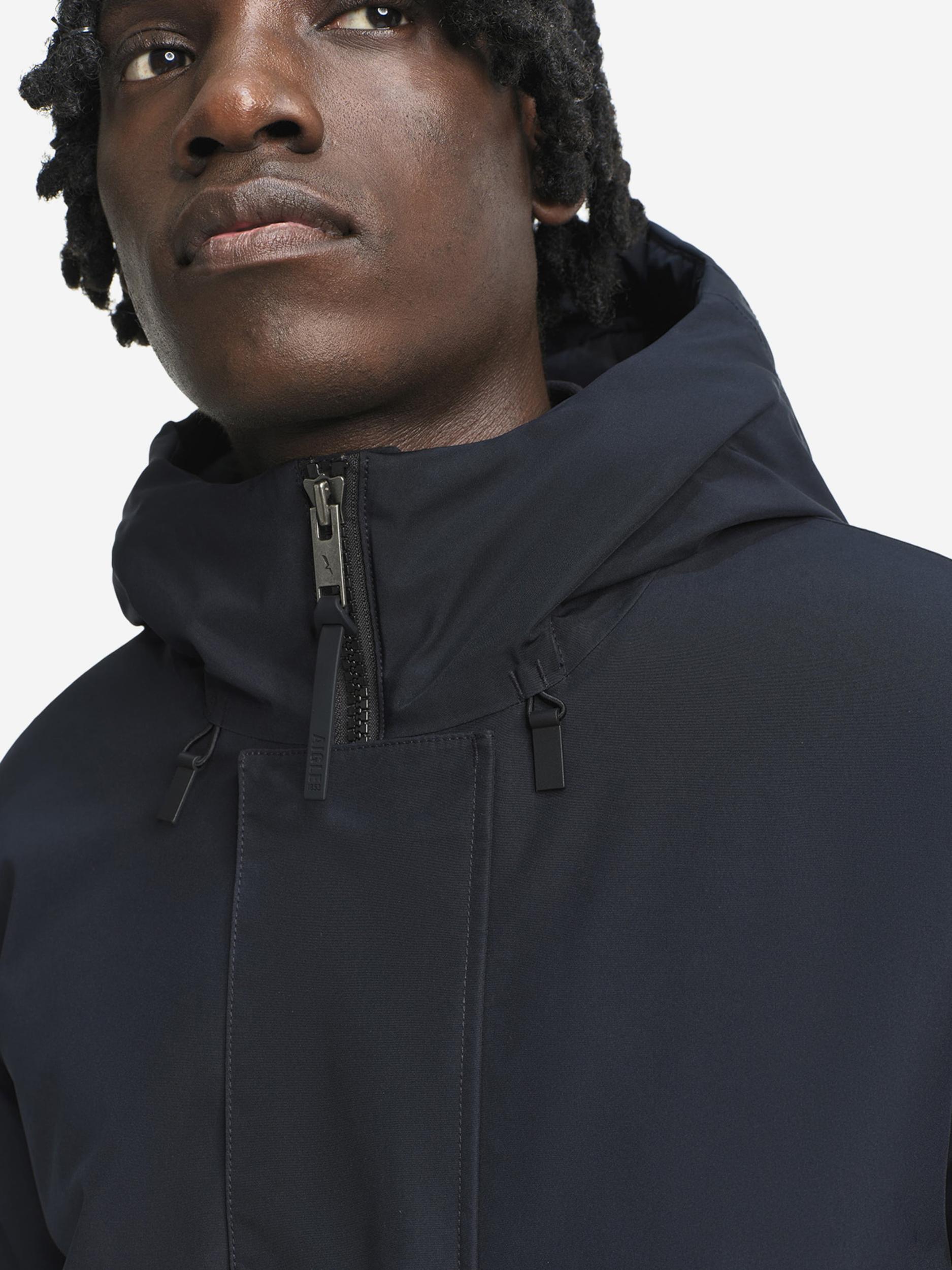 AIGLE Prehodna jakna 'Gore-Tex' črna