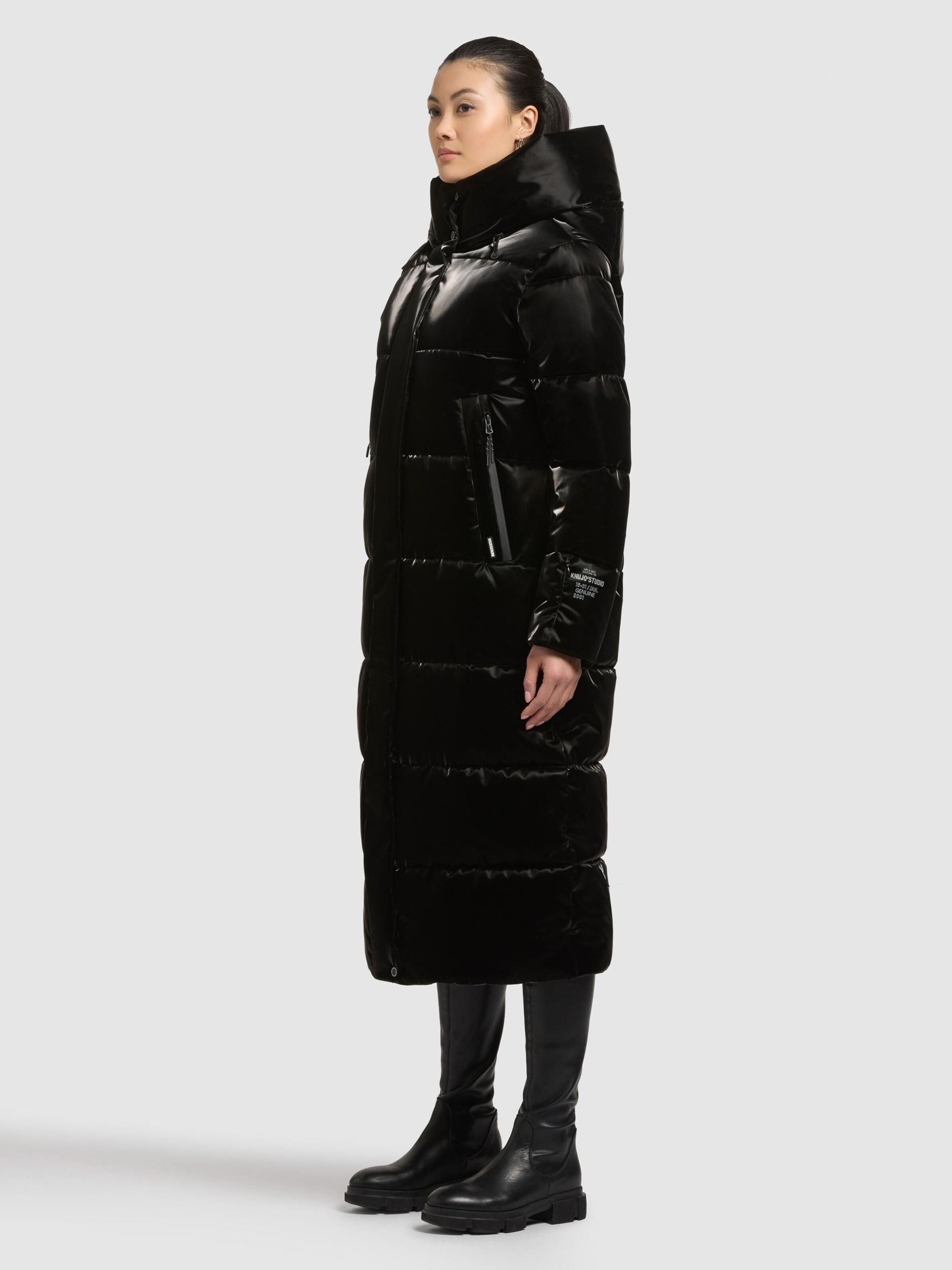 khujo Zimski plašč 'SOULANI5' črna