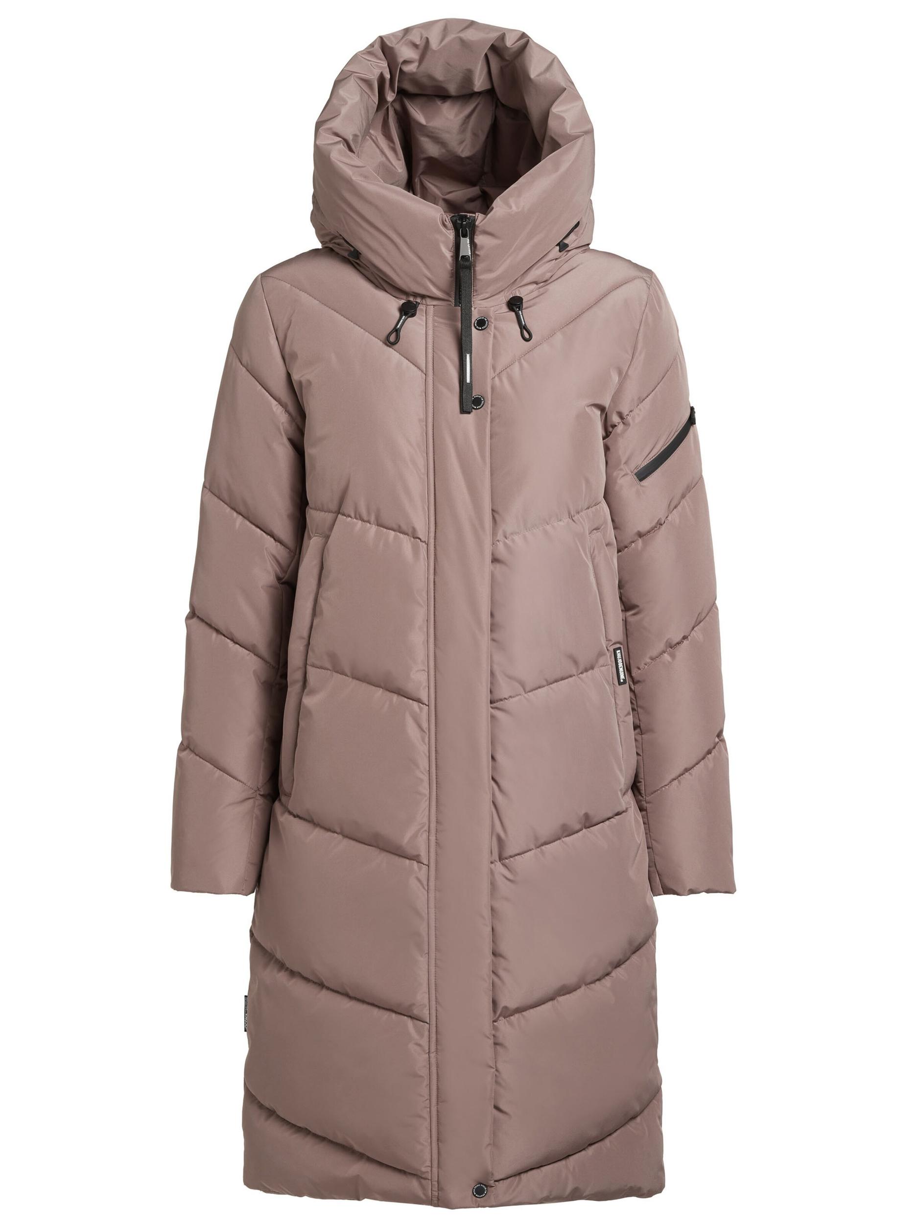 khujo Zimski plašč 'Jange' svetlo rjava