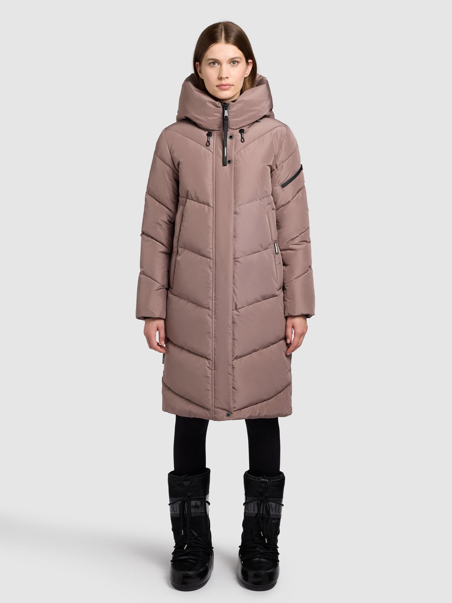 khujo Zimski plašč 'Jange' svetlo rjava